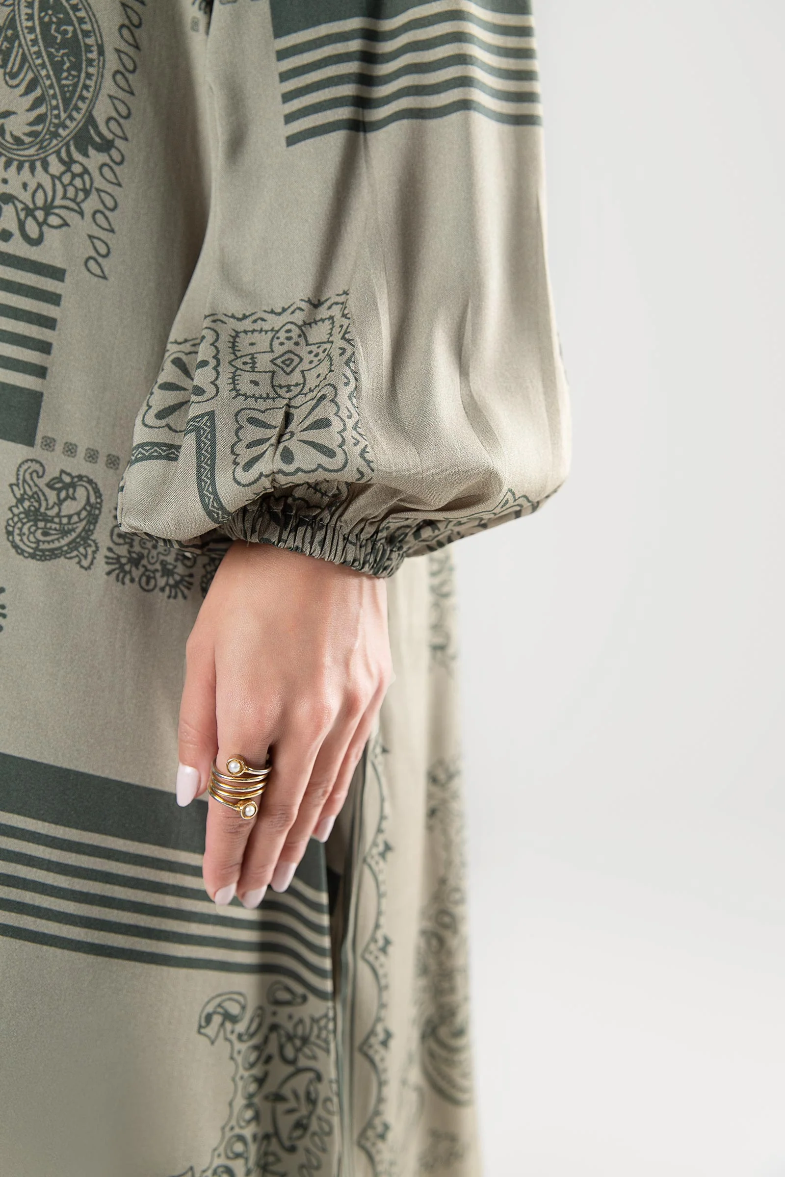 2 Pc Printed Twill Suit - Image 4