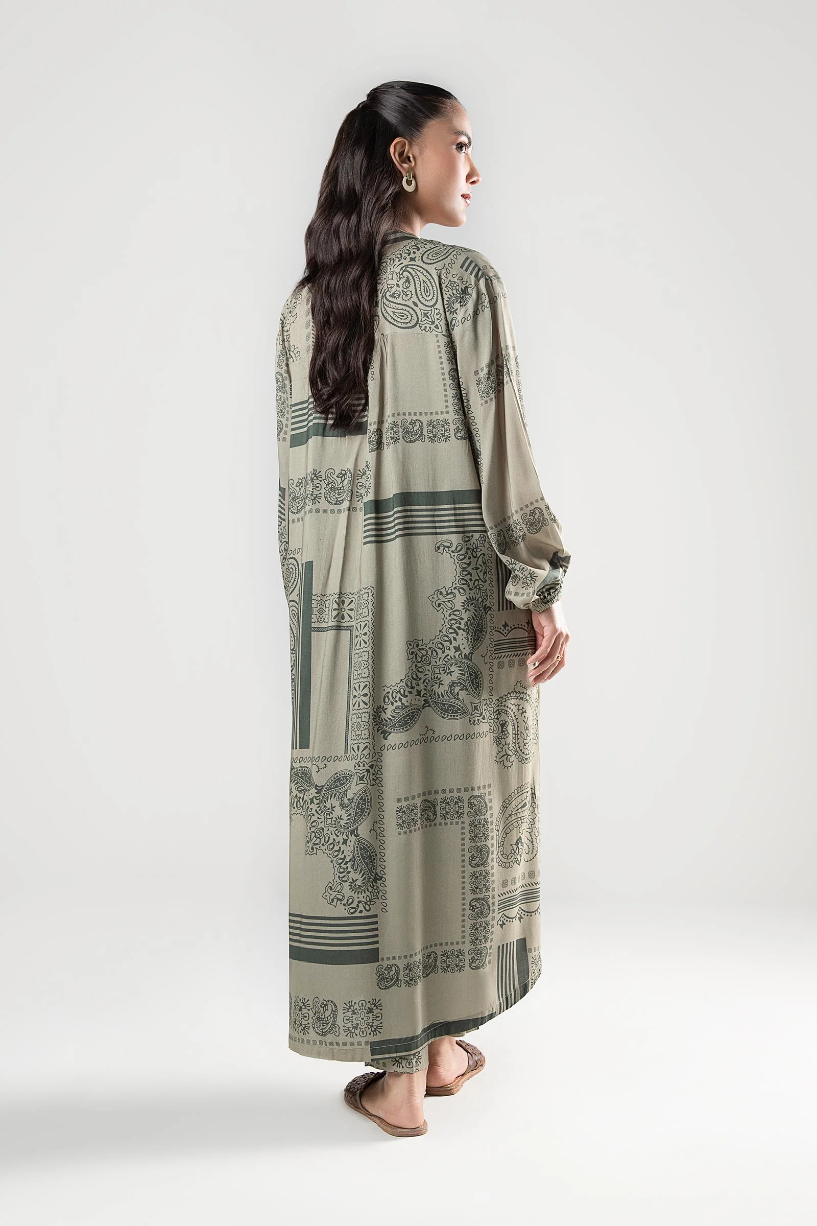 2 Pc Printed Twill Suit - Image 6