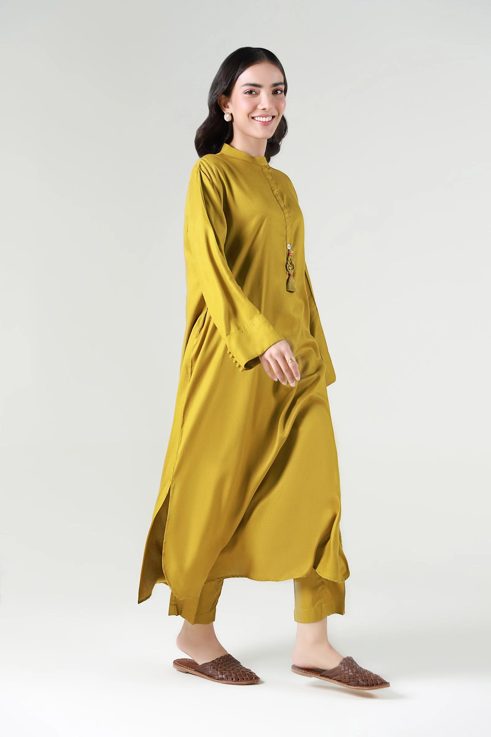 2 Pc Dyed Twill Suit