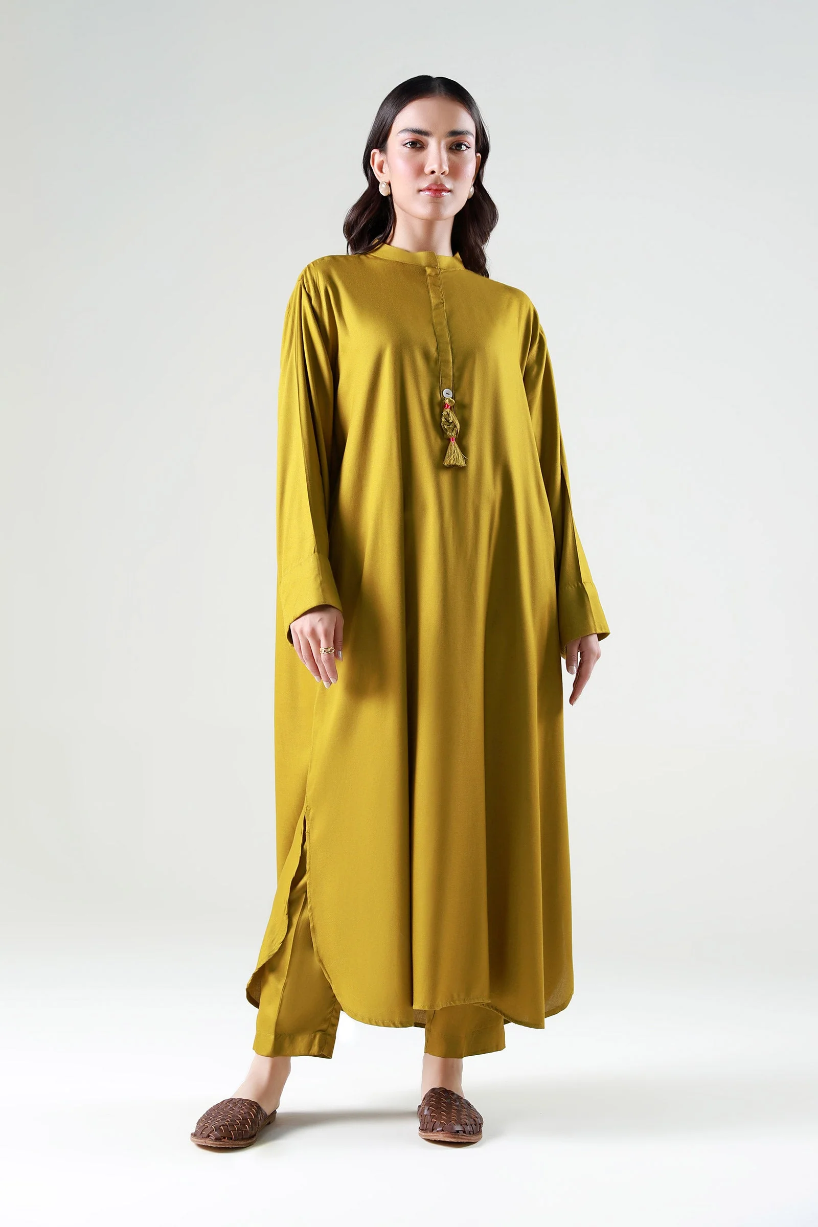 2 Pc Dyed Twill Suit - Image 2