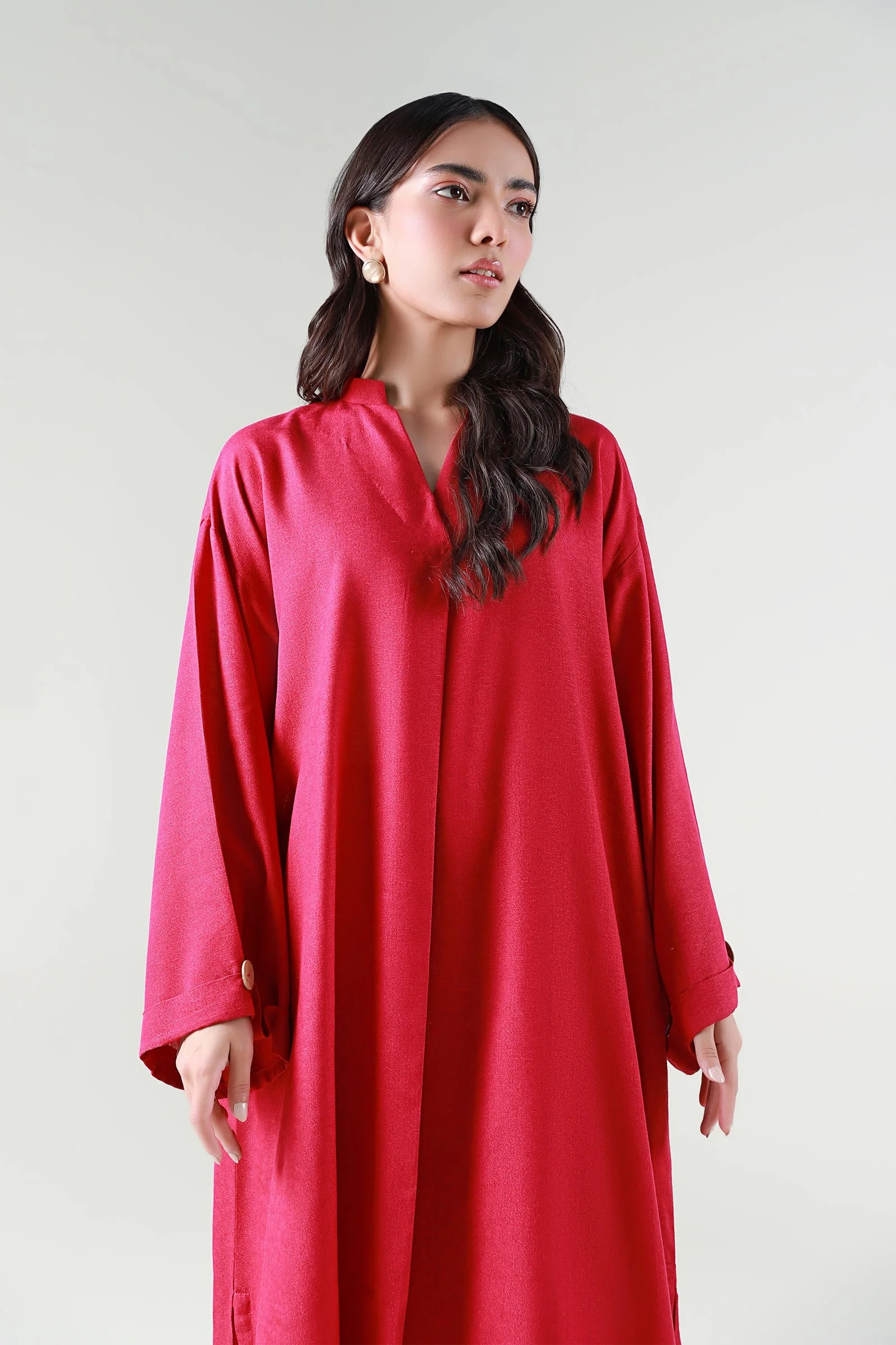 2 Pc Dyed Karandi Suit - Image 3