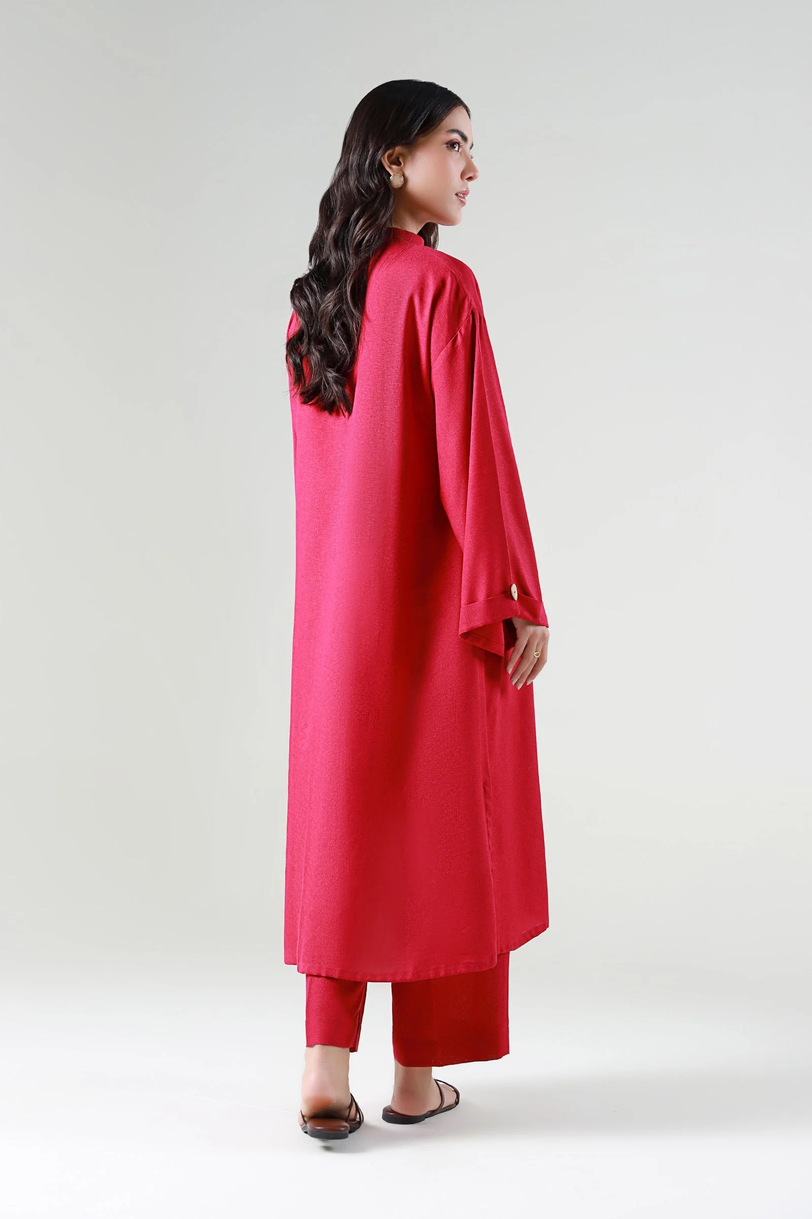 2 Pc Dyed Karandi Suit - Image 7