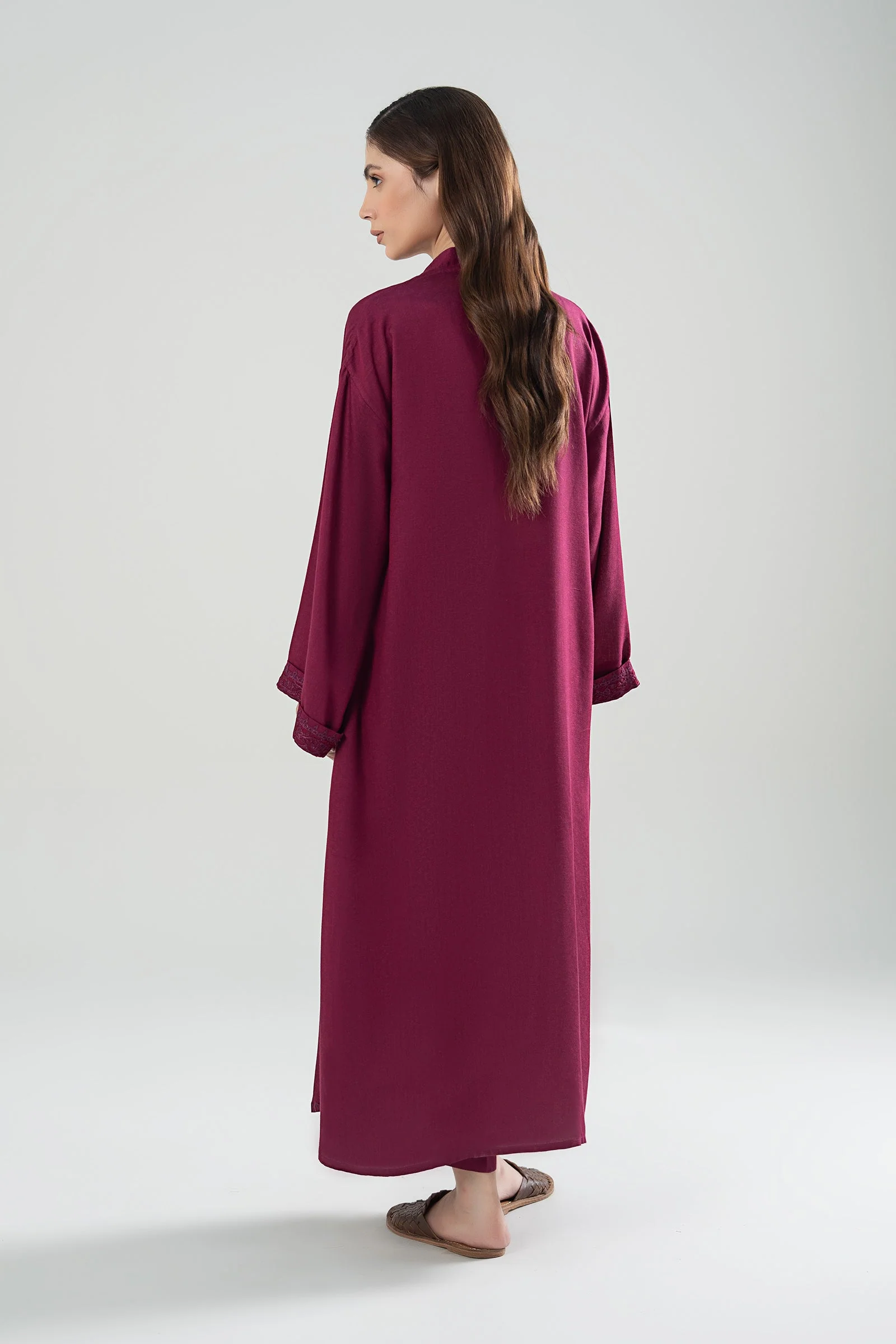2 Pc Embroidered Karandi Suit - Image 6