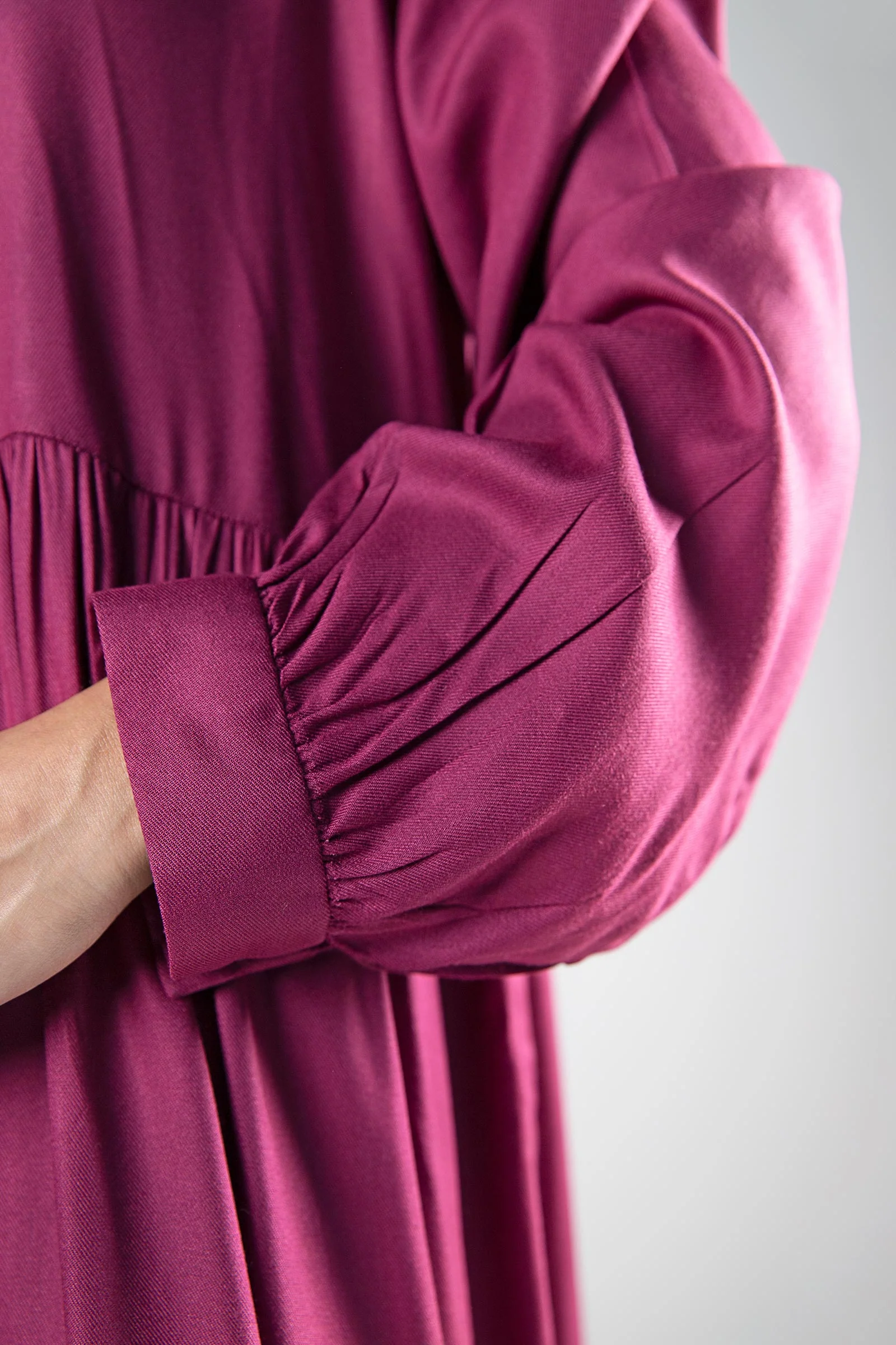 Embroidered Twill Dress - Image 5