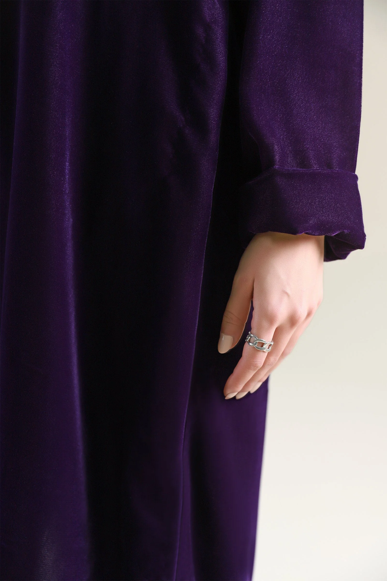 2 Pc Dyed Velvet Suit - Image 7