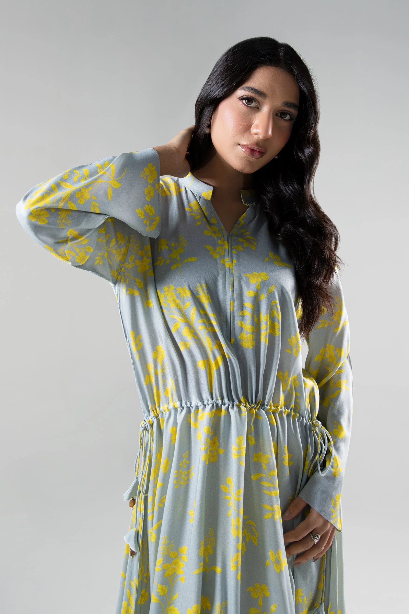 Printed Viscose Dress - Image 3