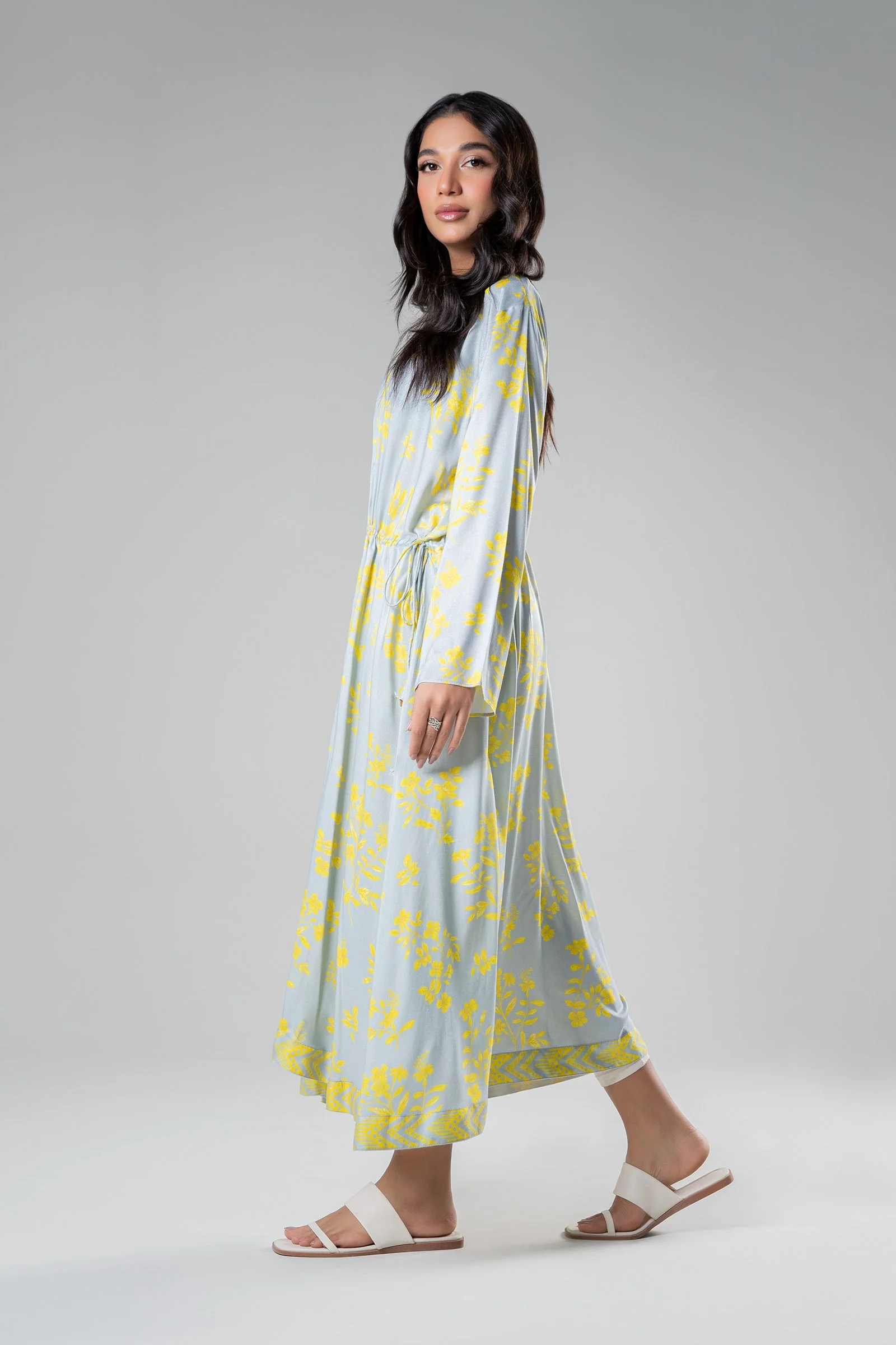 Printed Viscose Dress - Image 4