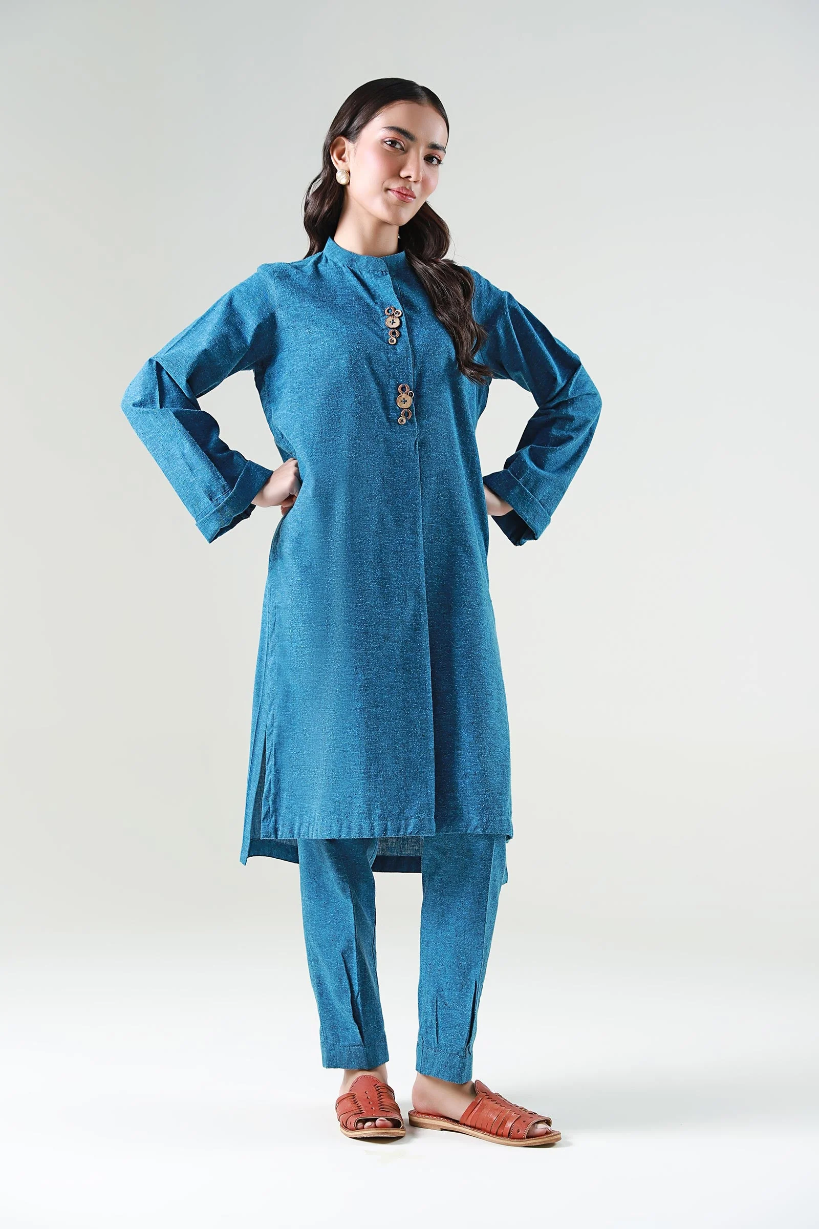 2 Pc Yarn Dyed Suit - Image 6