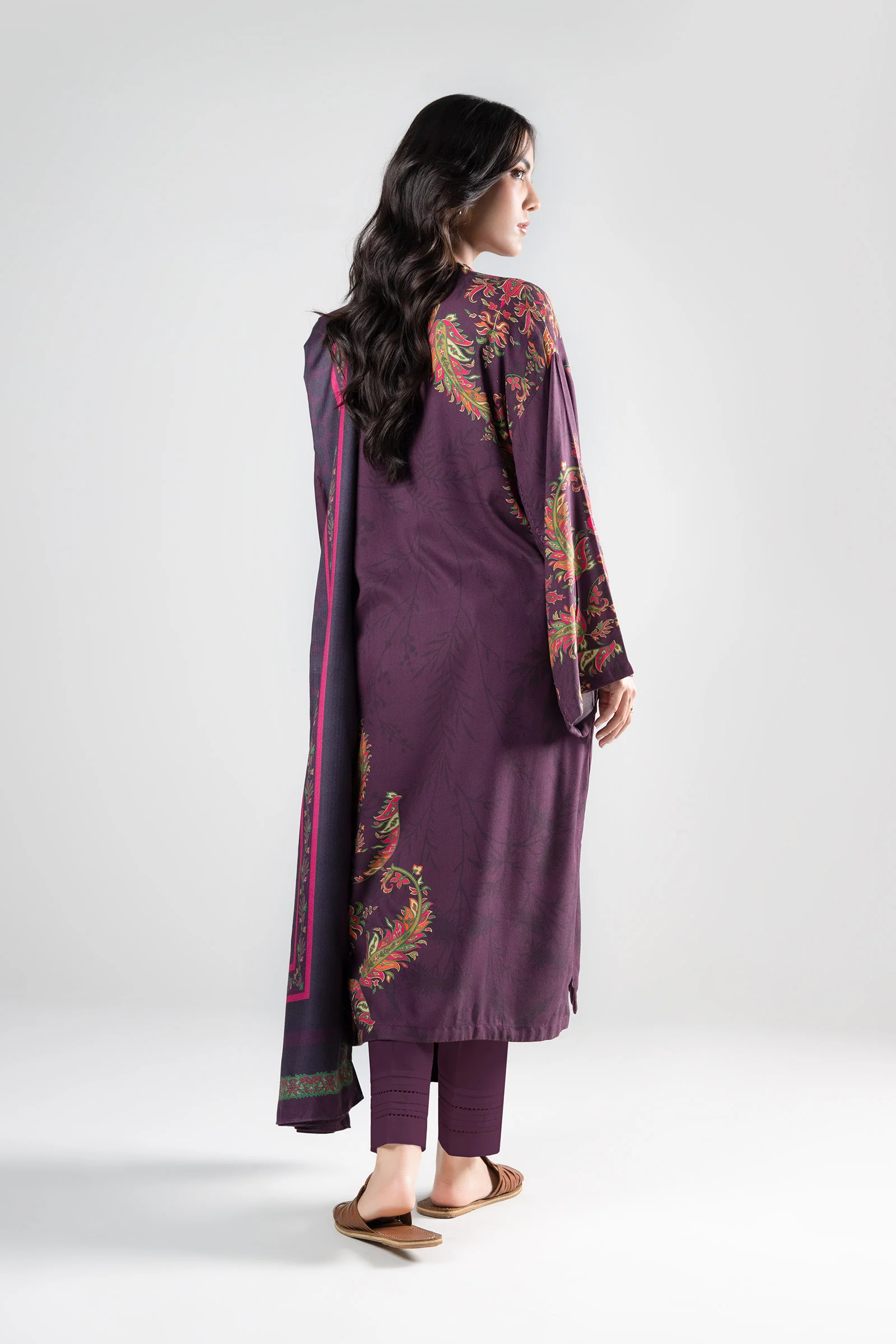 2 Pc Printed Twill Suit - Image 7