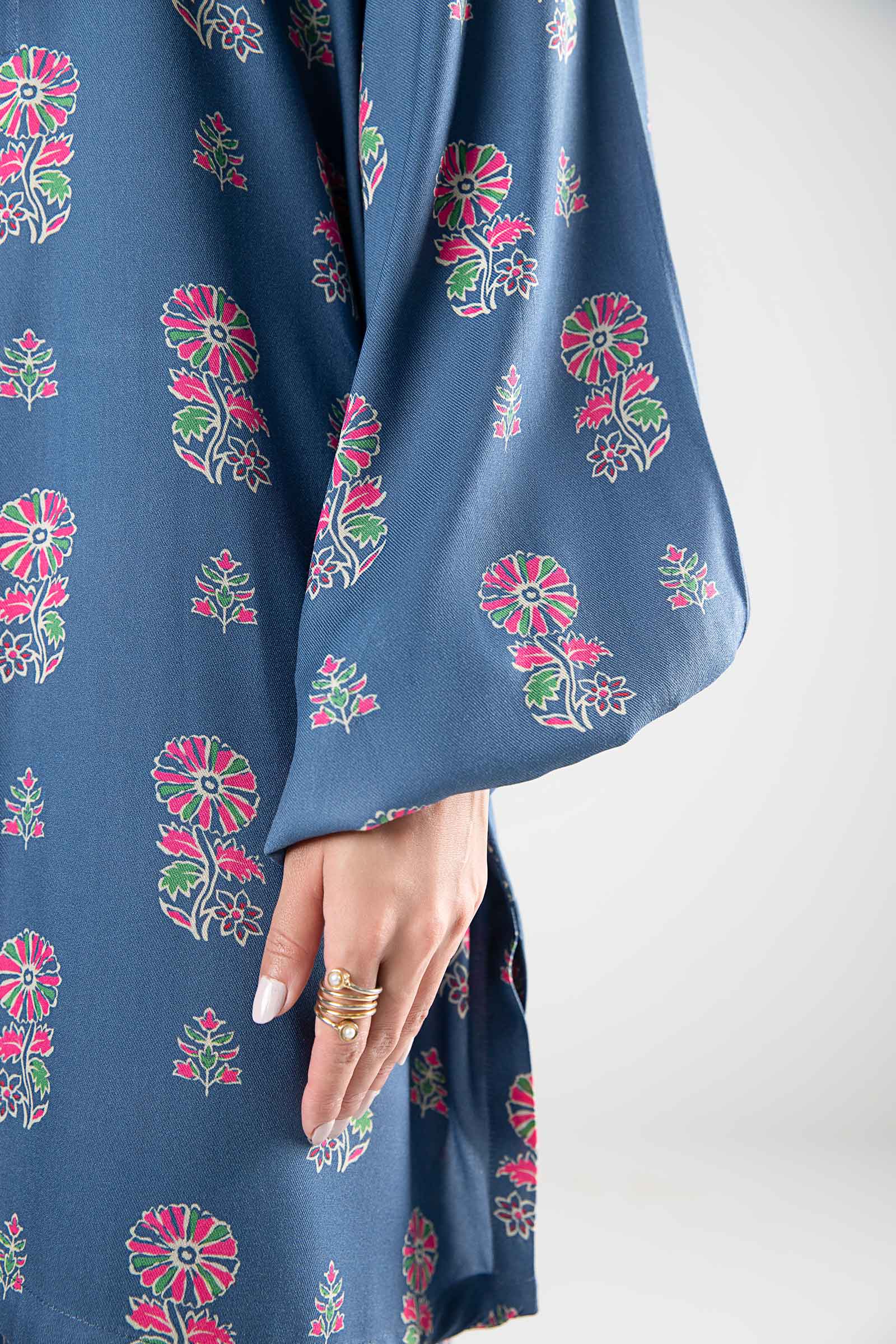 2 Pc Printed Twill Suit - Image 4