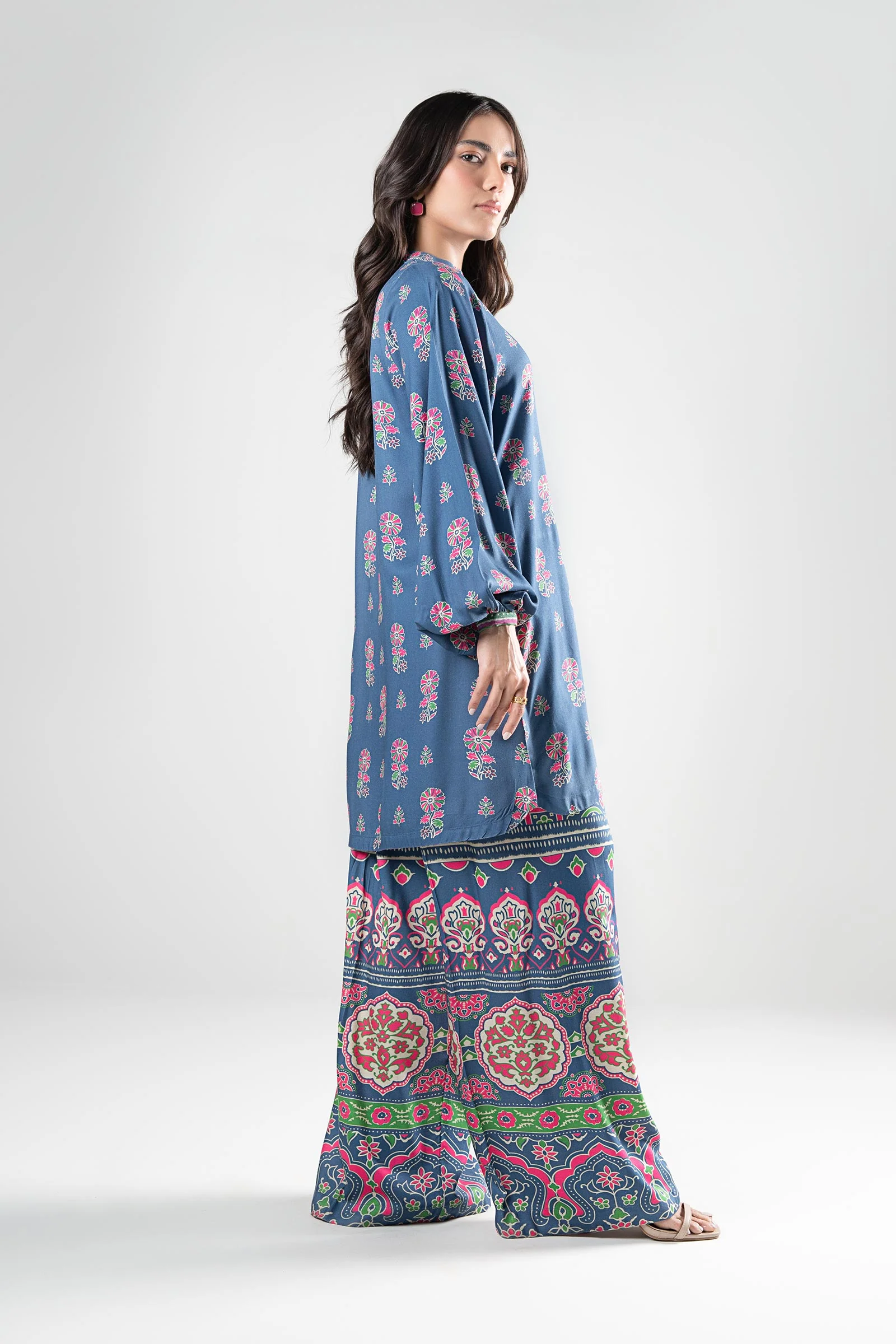 2 Pc Printed Twill Suit - Image 5