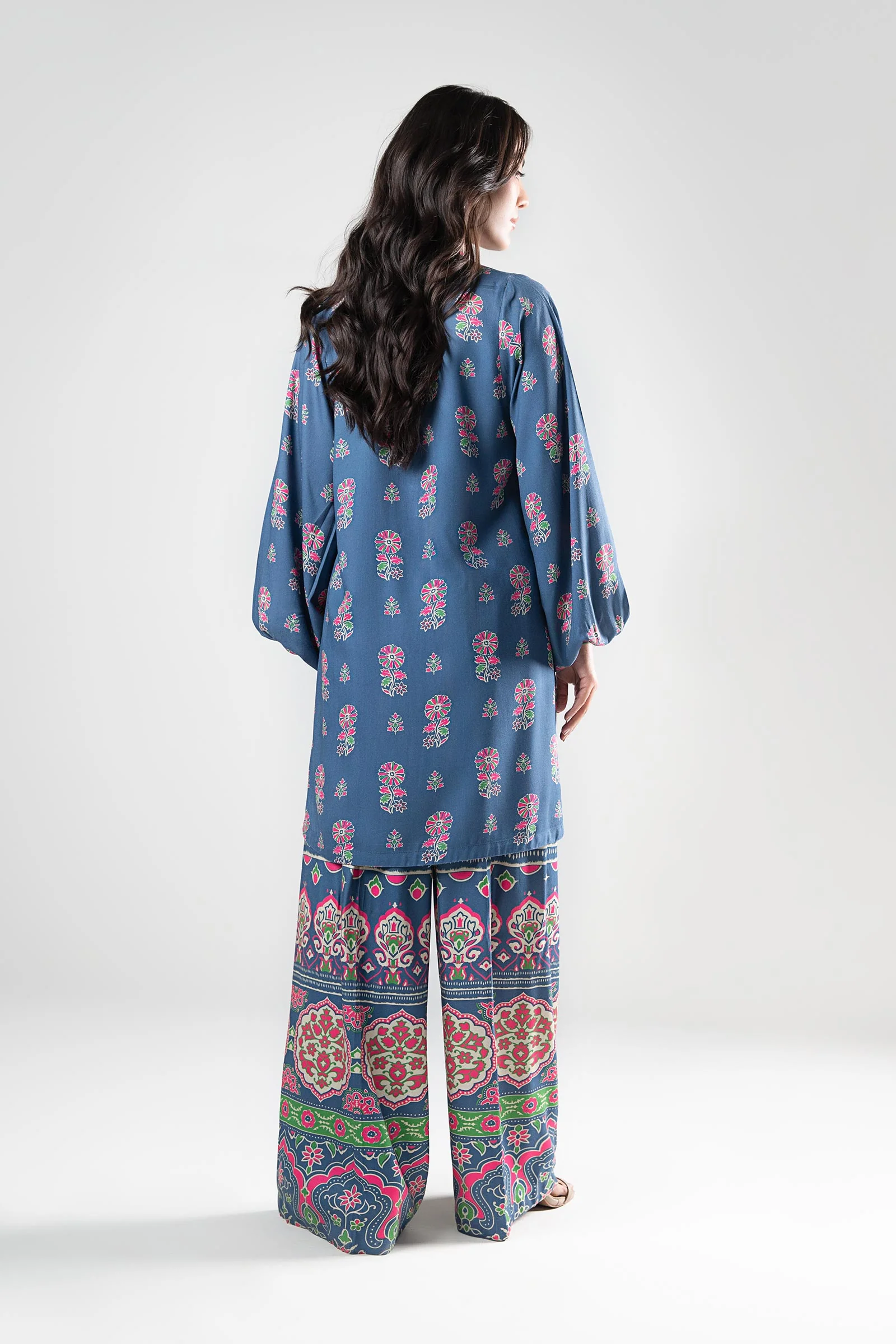 2 Pc Printed Twill Suit - Image 6