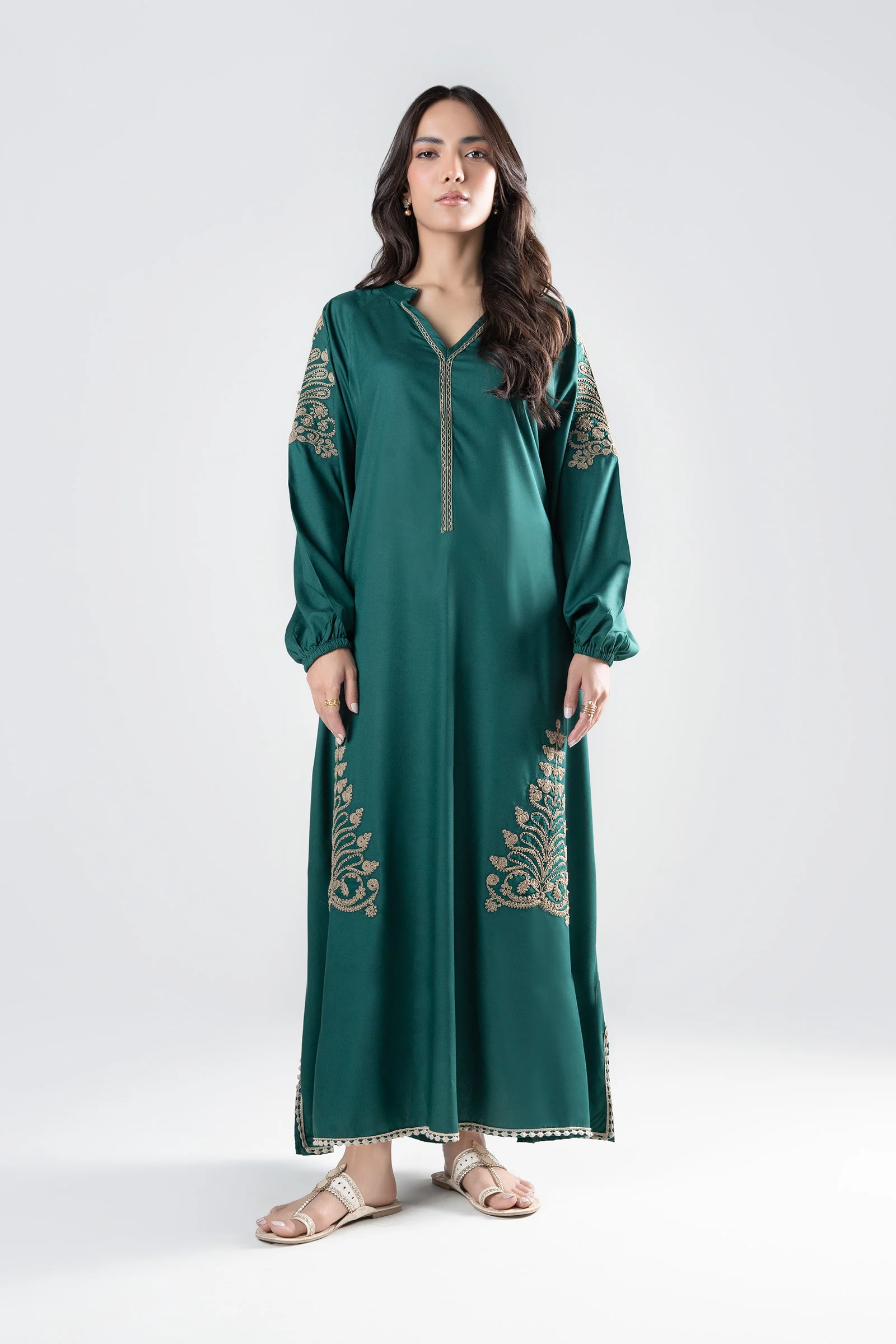 Embroidered Linen Shirt