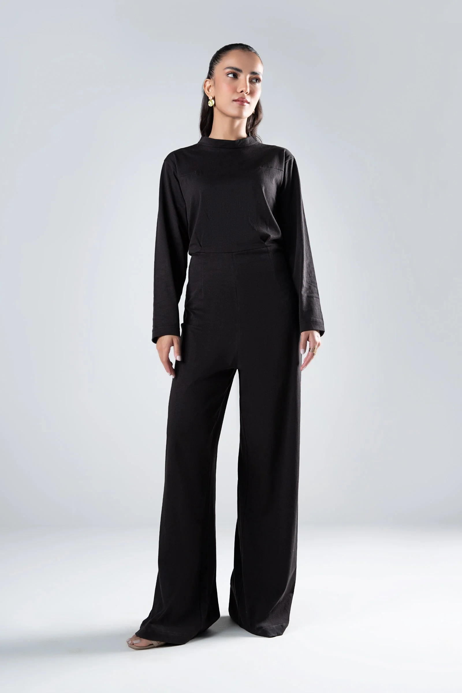 Solid Jersey Jumpsuit
