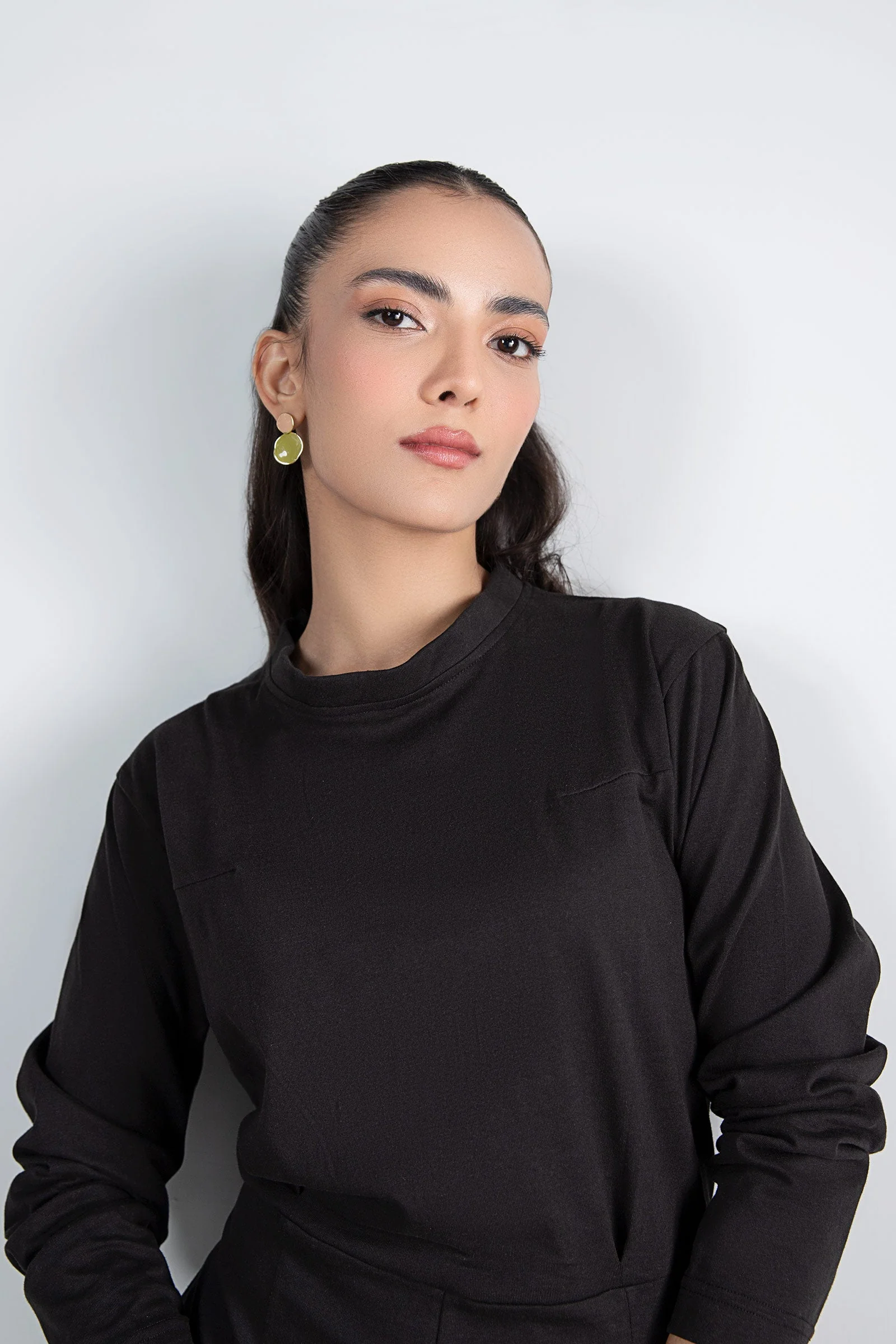 Solid Jersey Jumpsuit - Image 2
