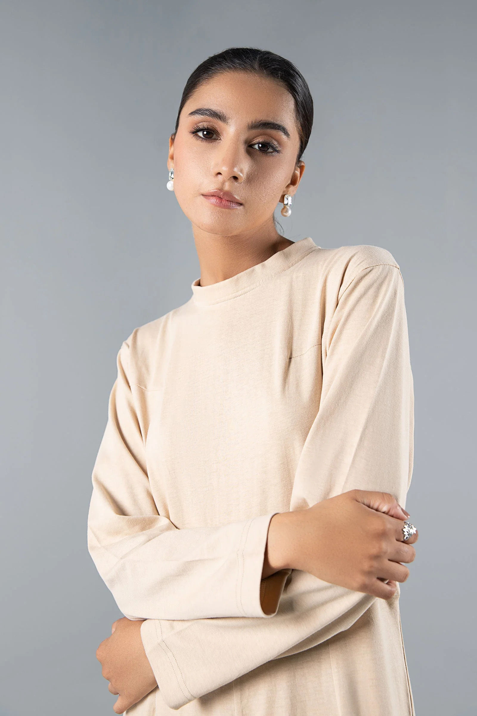Solid Jersey Jumpsuit - Image 3