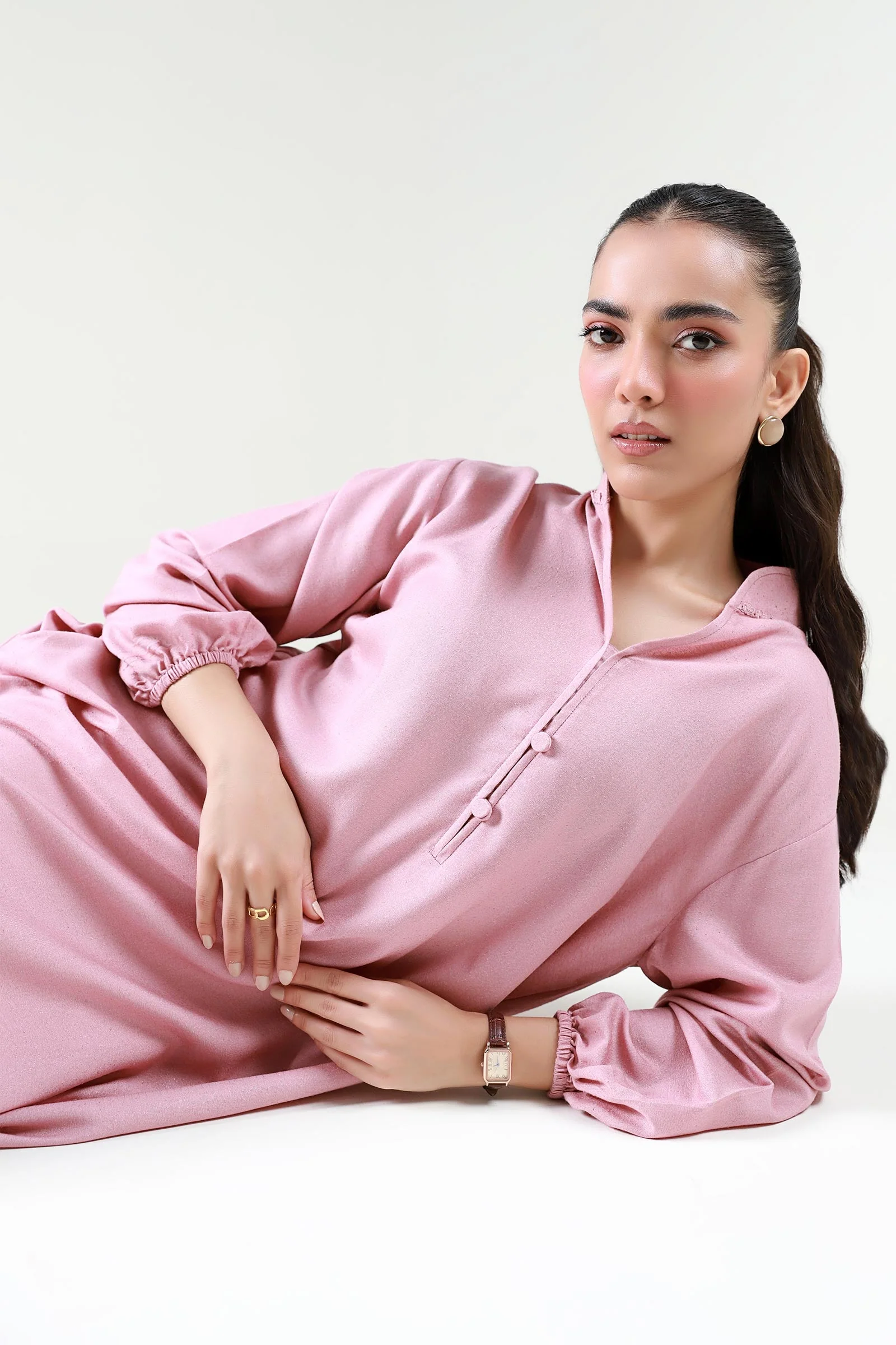 Dyed Rib Karandi Shirt - Image 4