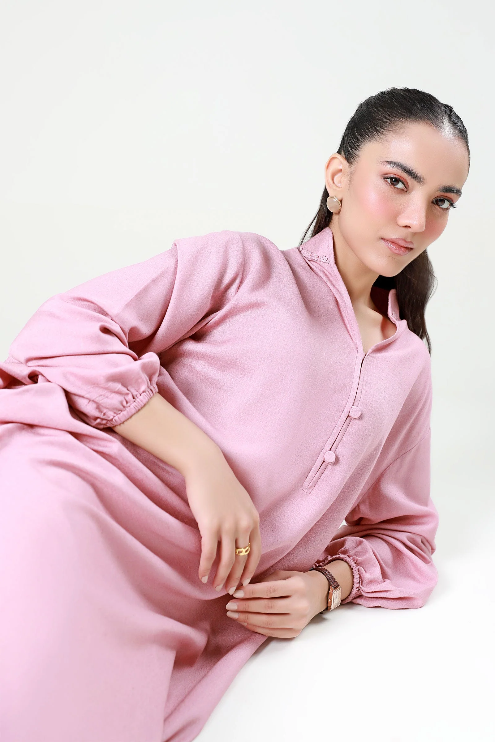 Dyed Rib Karandi Shirt - Image 5