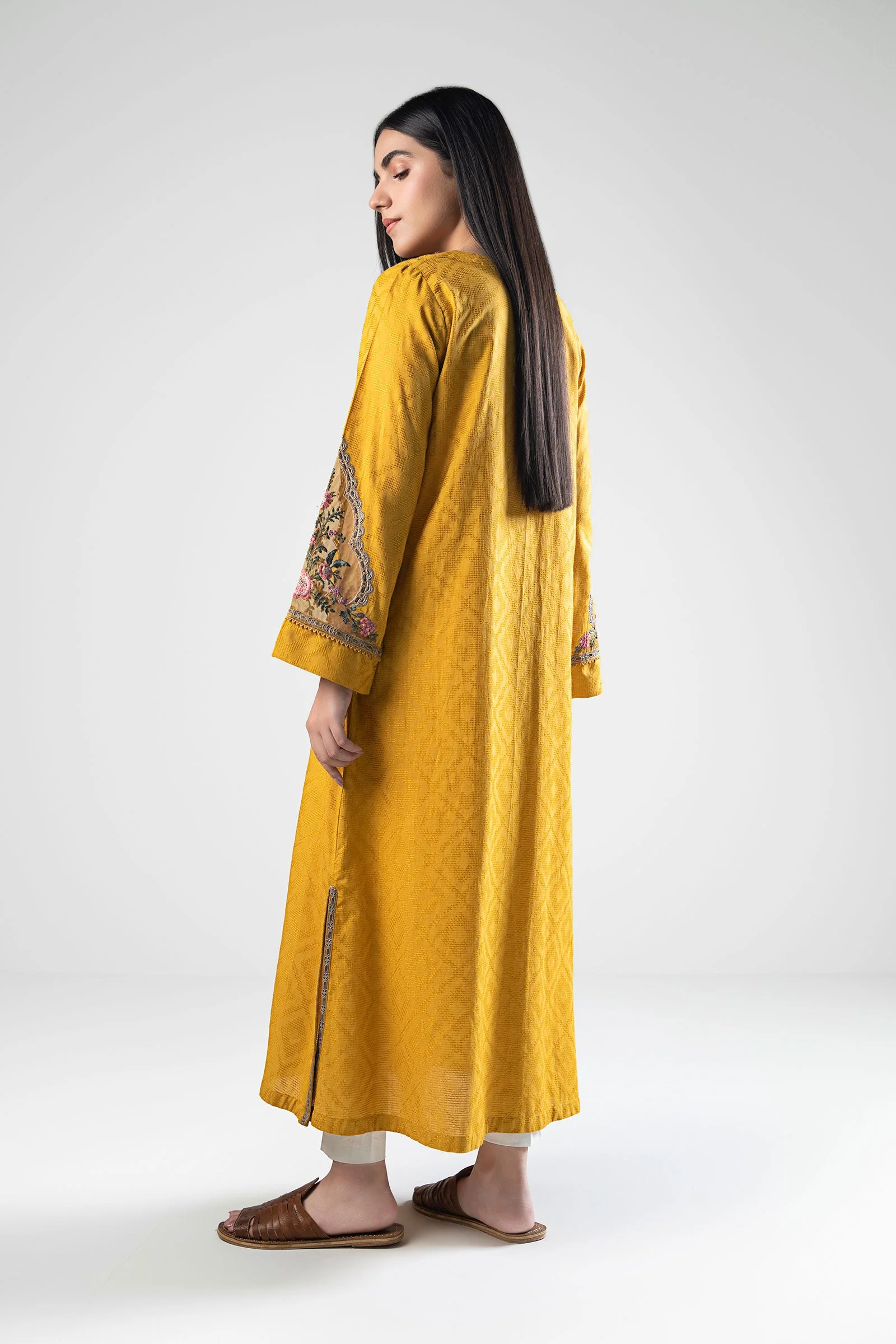 Embroidered Textured Shirt - Image 4