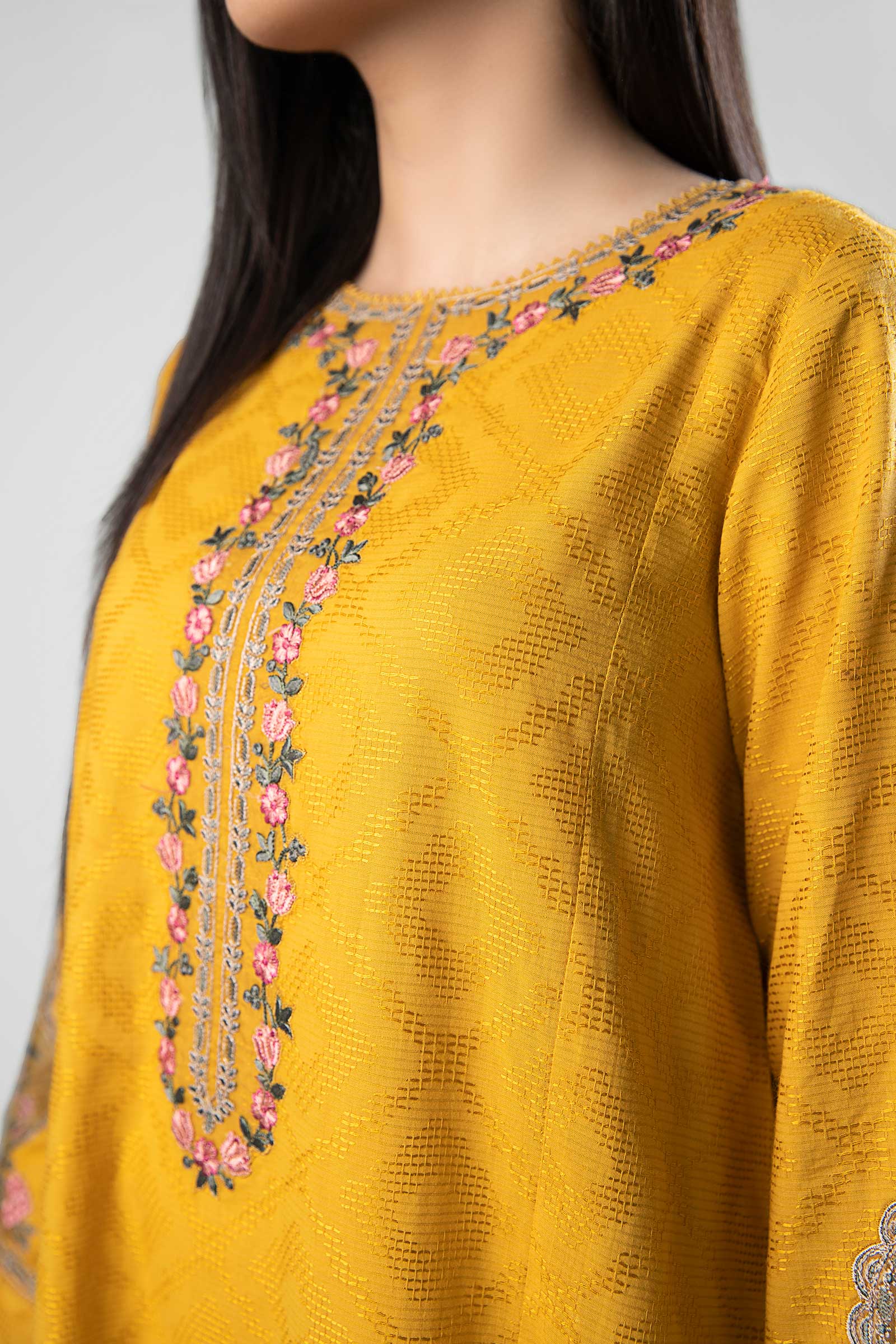 Embroidered Textured Shirt - Image 5