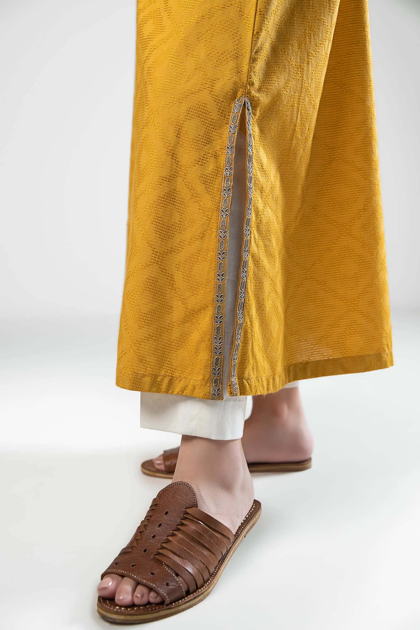 Embroidered Textured Shirt - Image 6