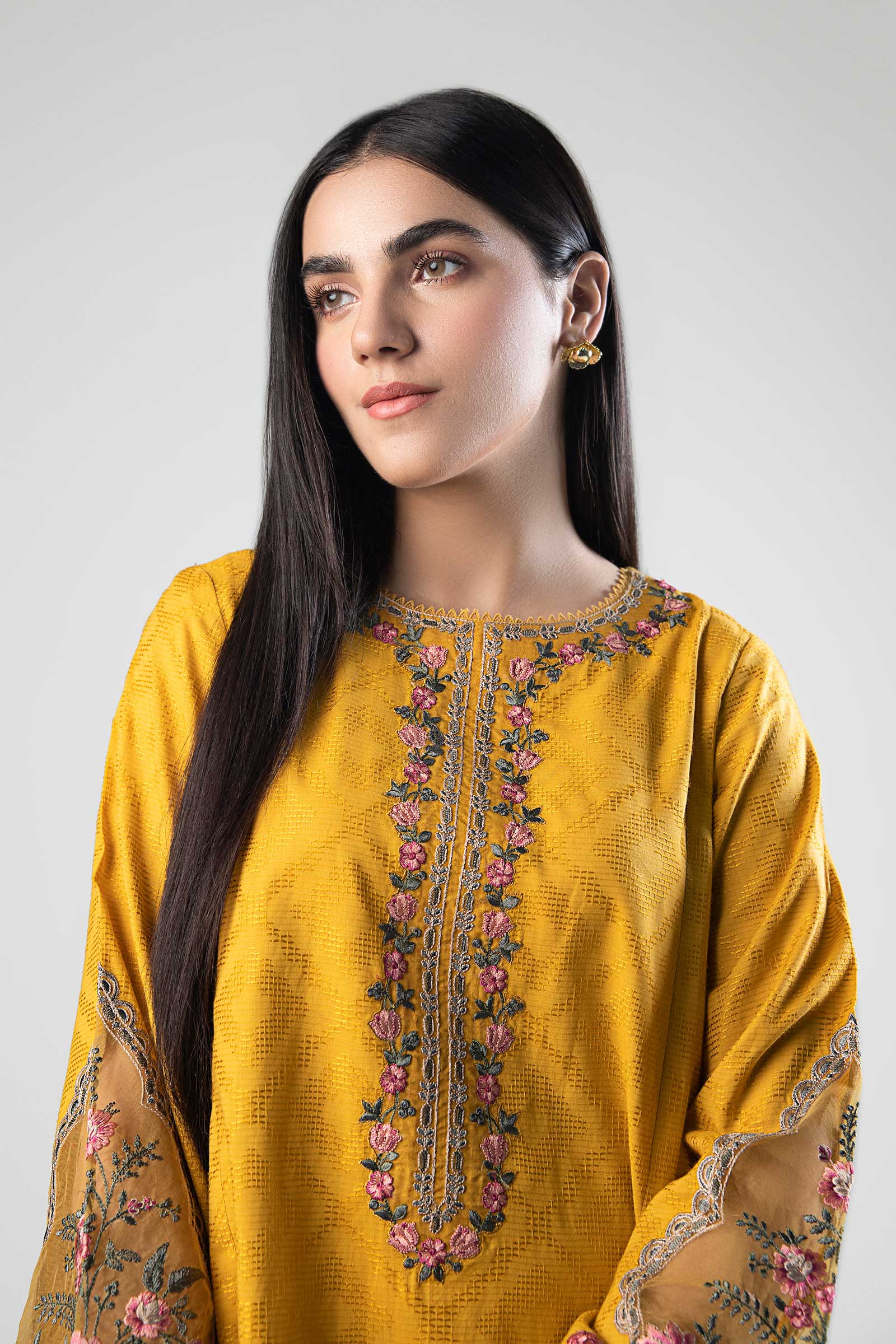 Embroidered Textured Shirt - Image 8