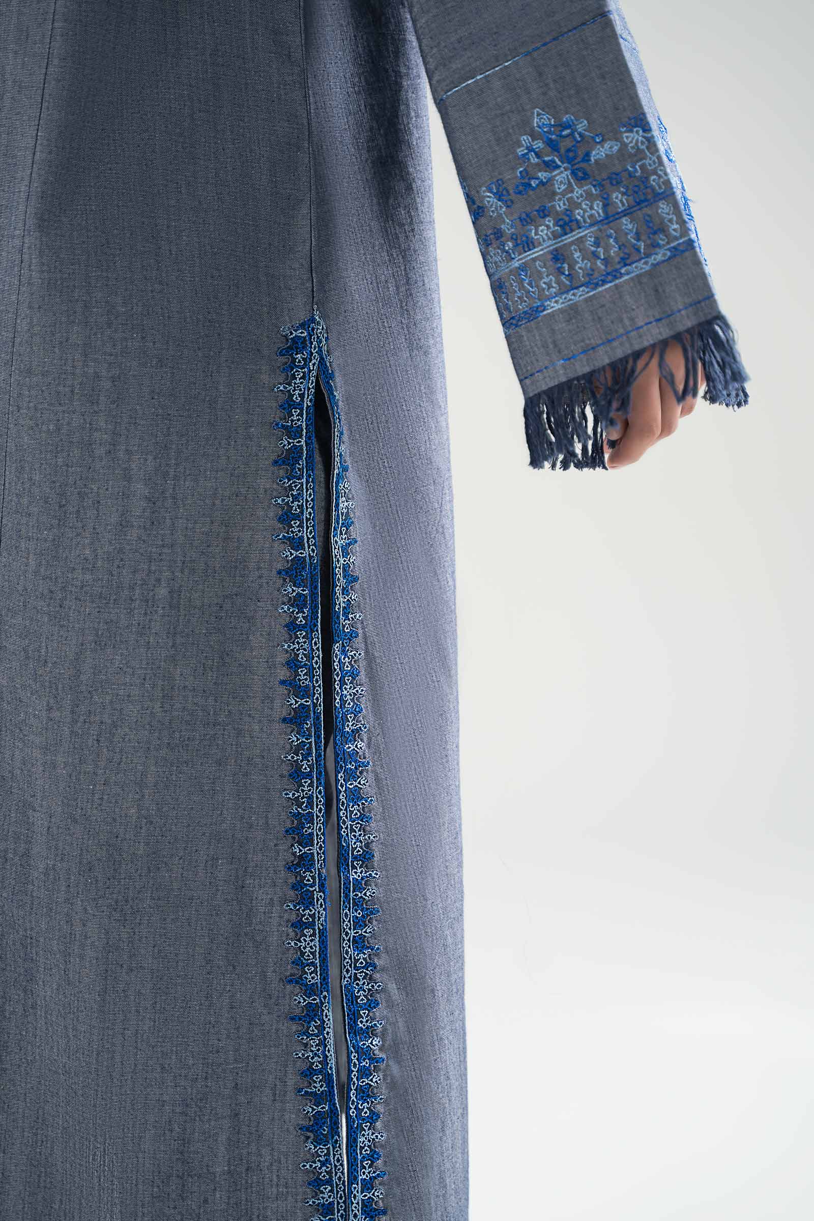 Embroidered Yarn Dyed Shirt - Image 4