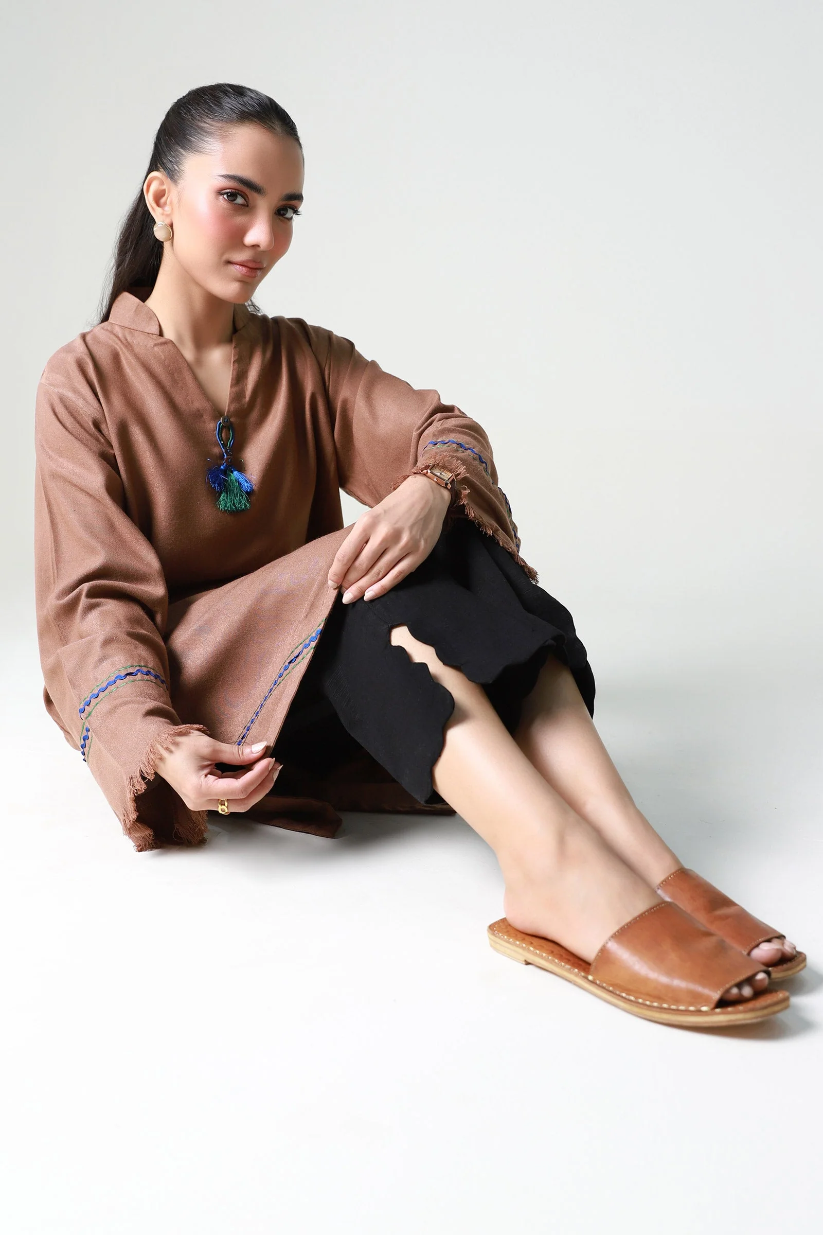 Dyed Wool Shirt - Image 4