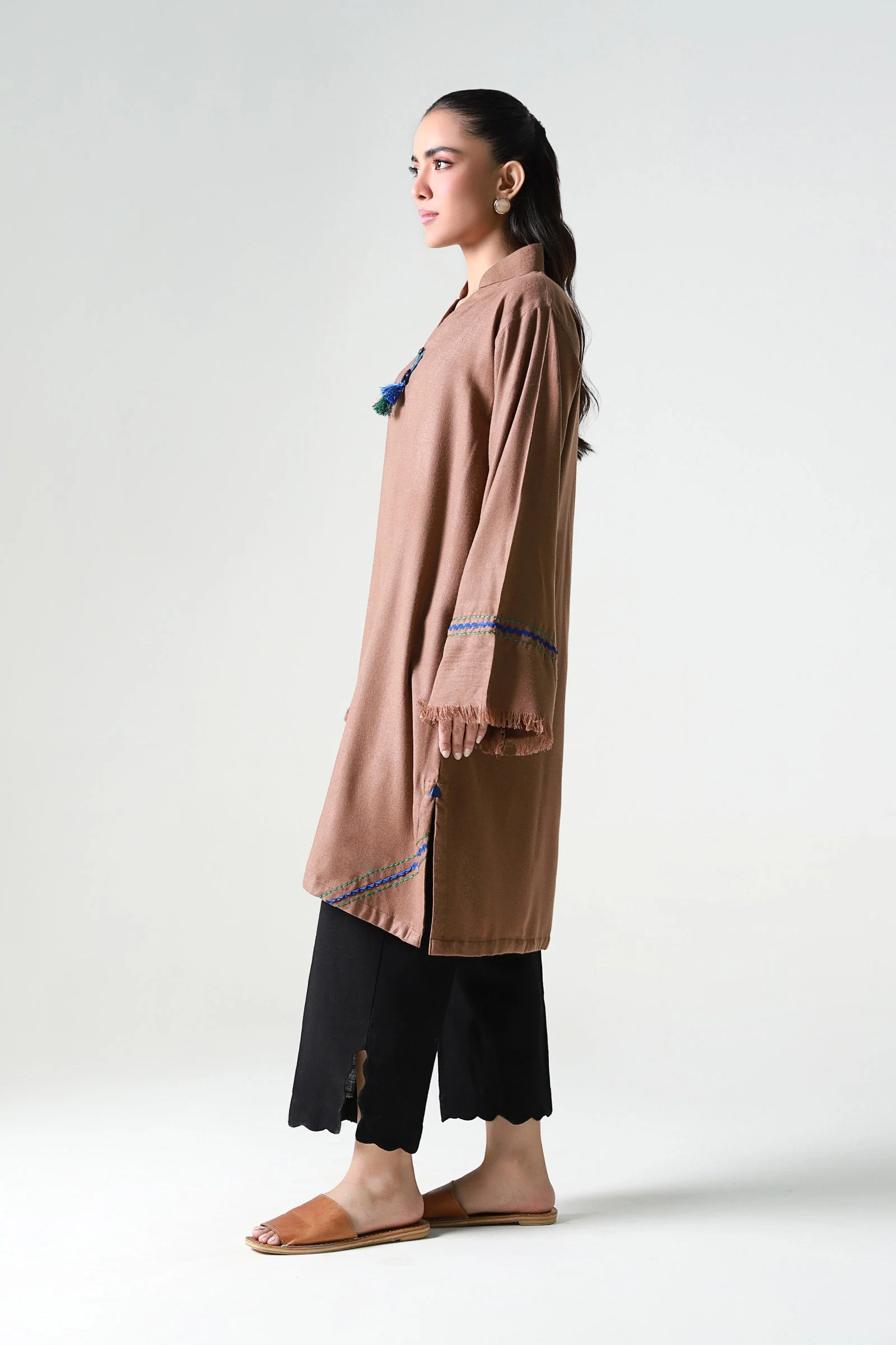 Dyed Wool Shirt - Image 5