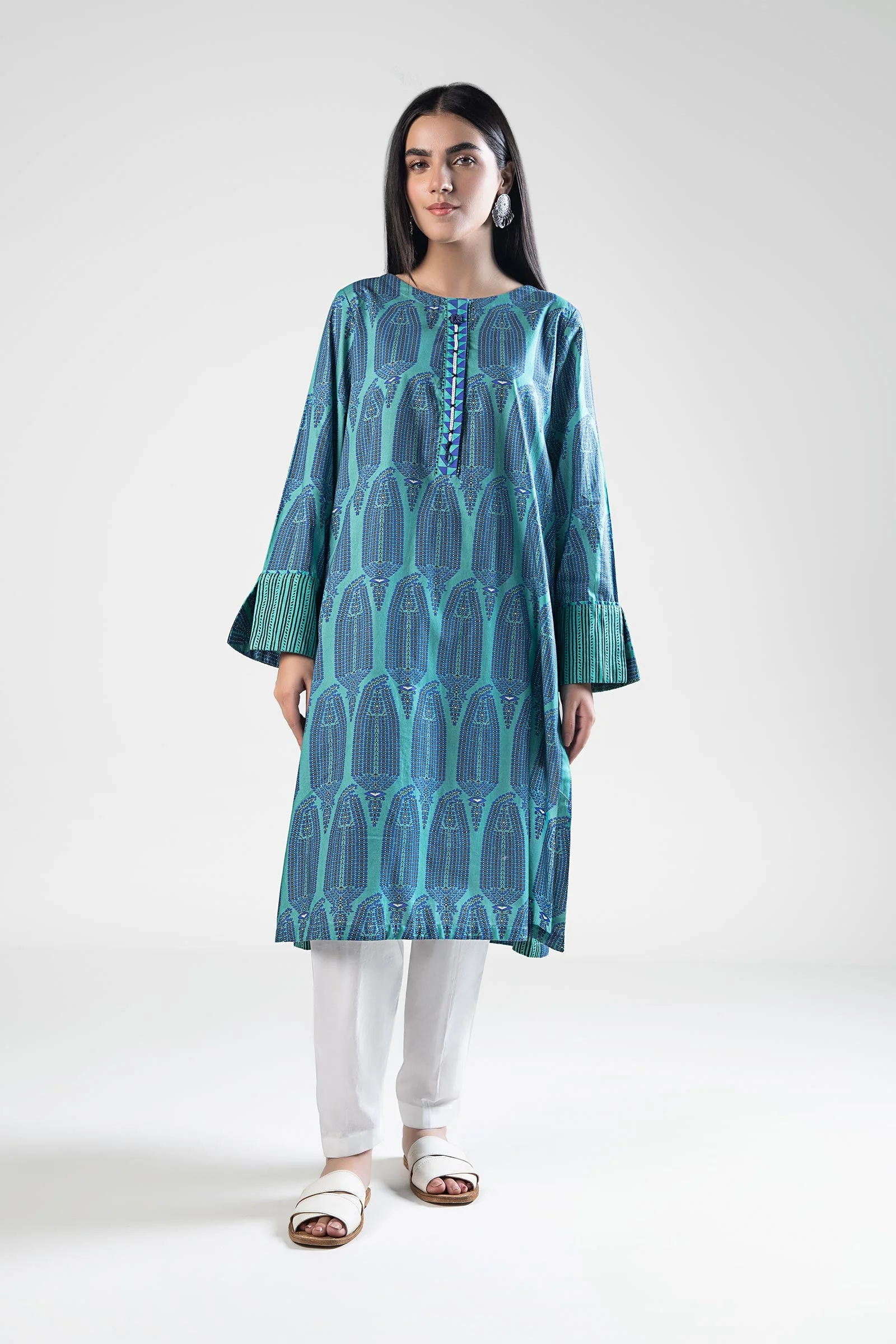 Printed Cambric Shirt - Image 2