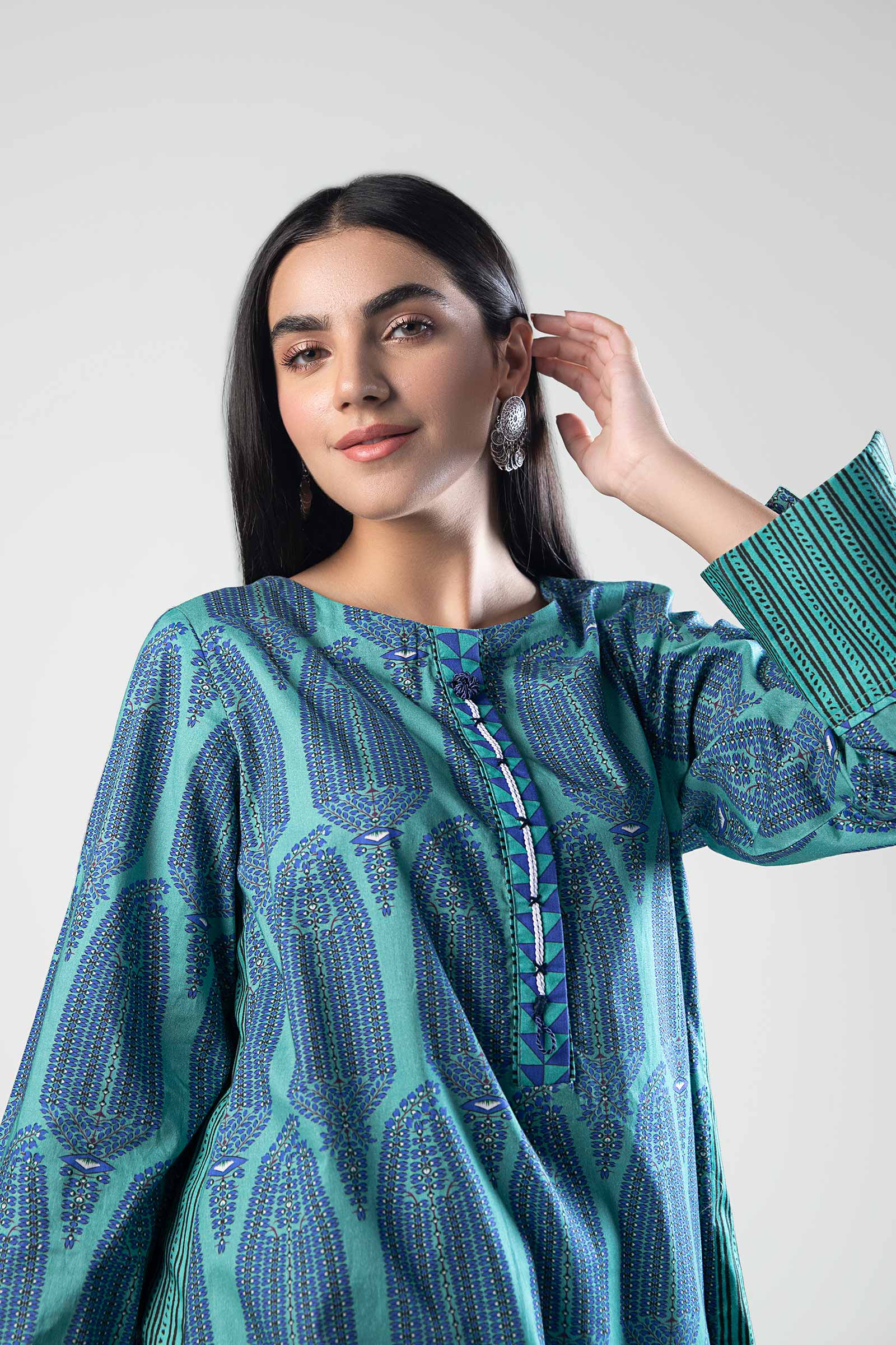 Printed Cambric Shirt - Image 5