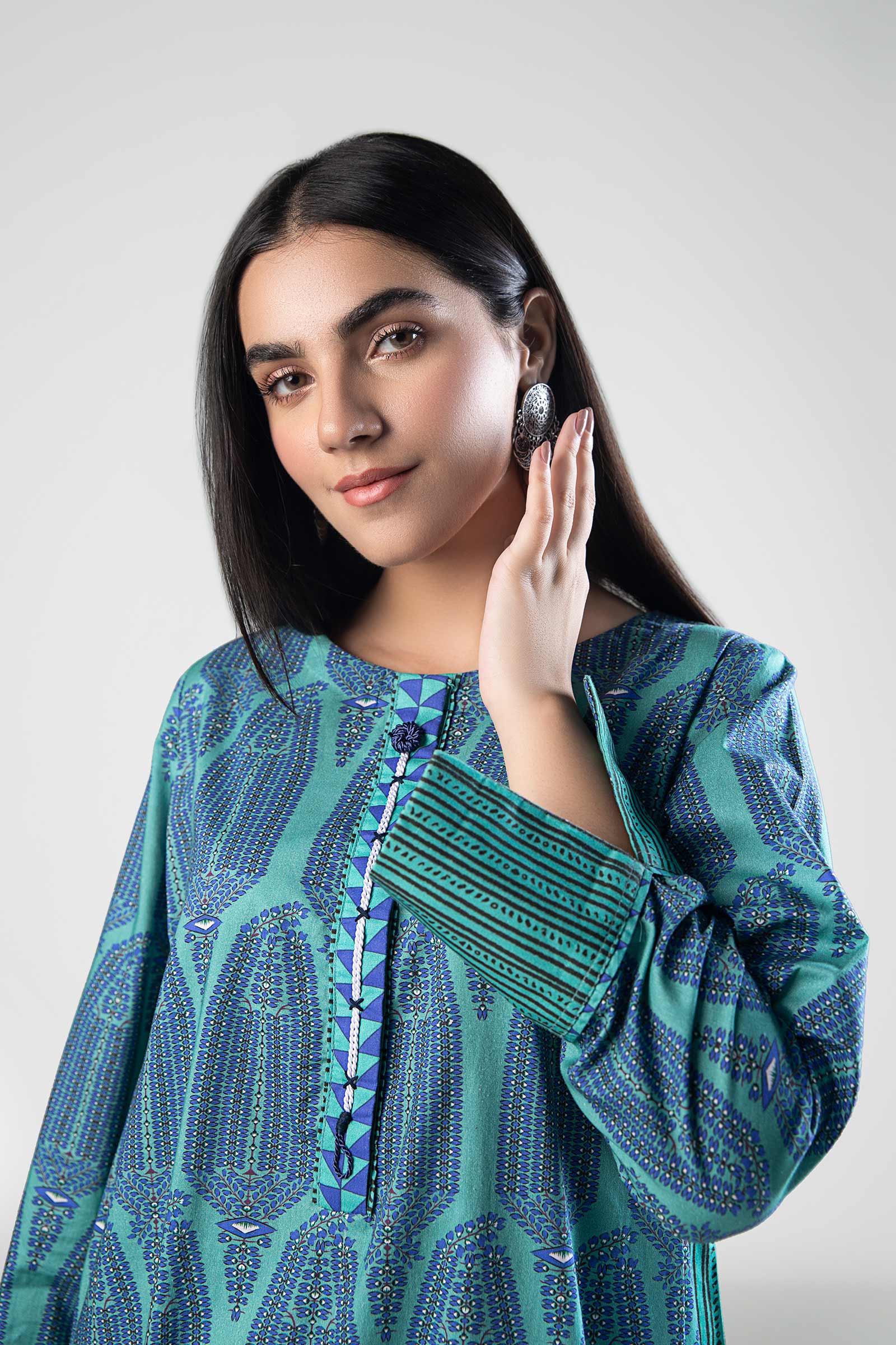 Printed Cambric Shirt - Image 7