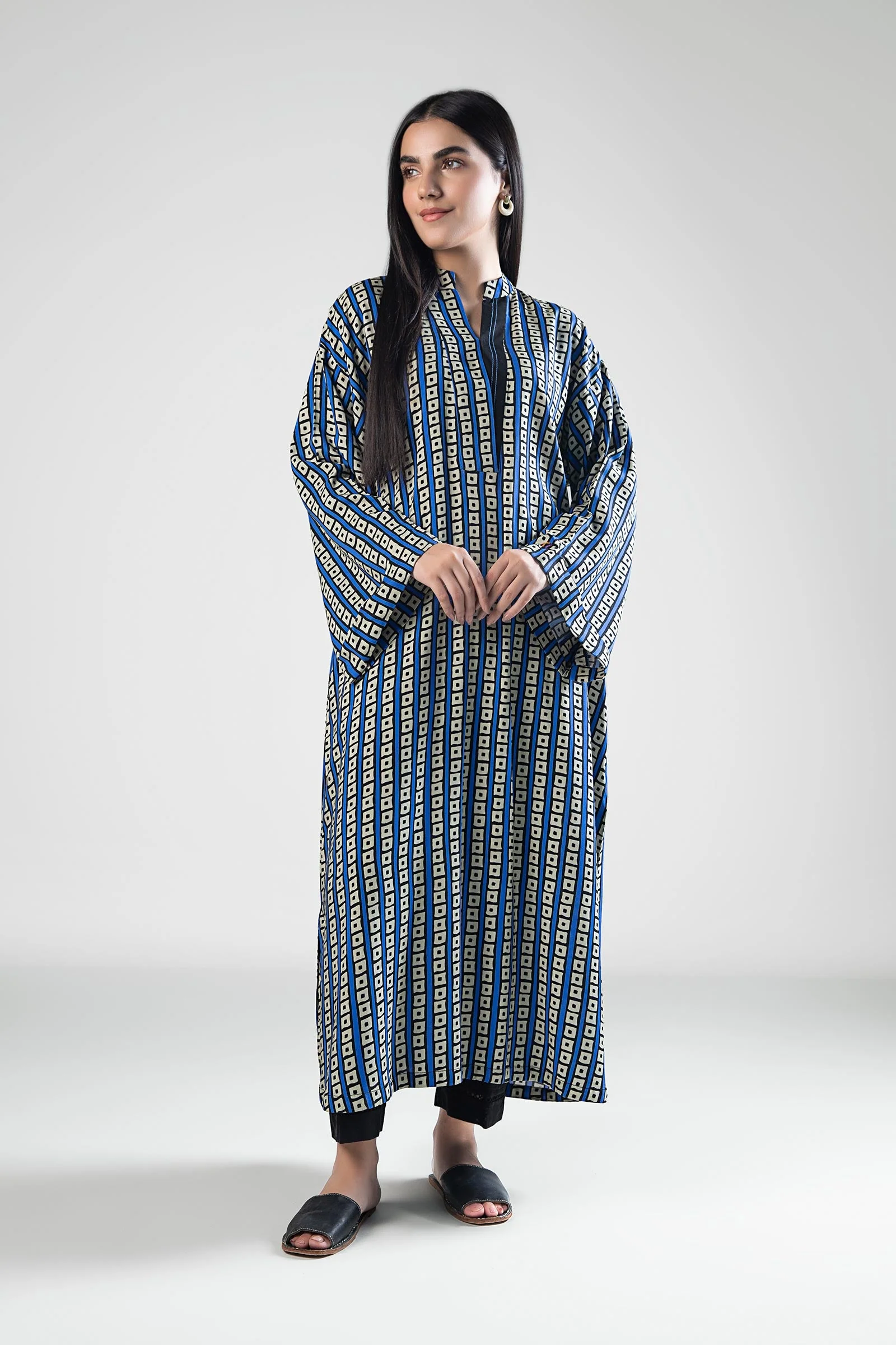 Printed Linen Shirt - Image 2