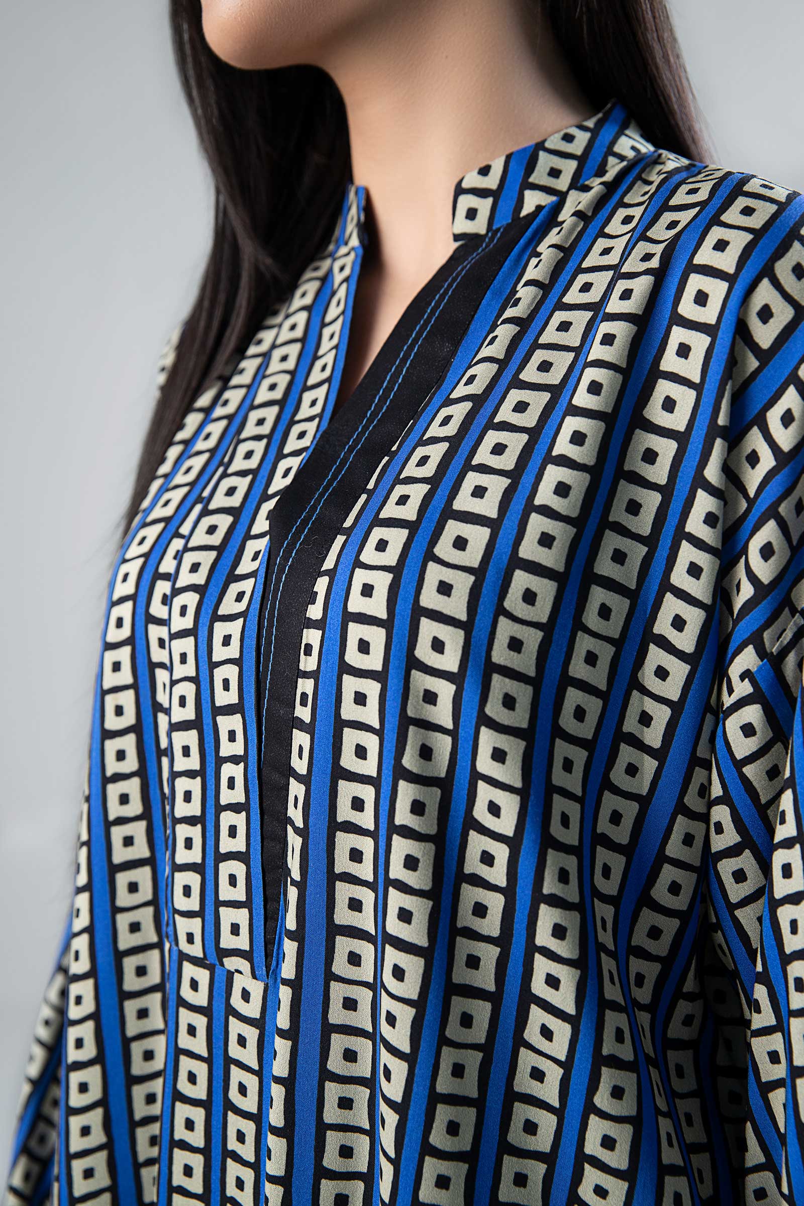 Printed Linen Shirt - Image 3
