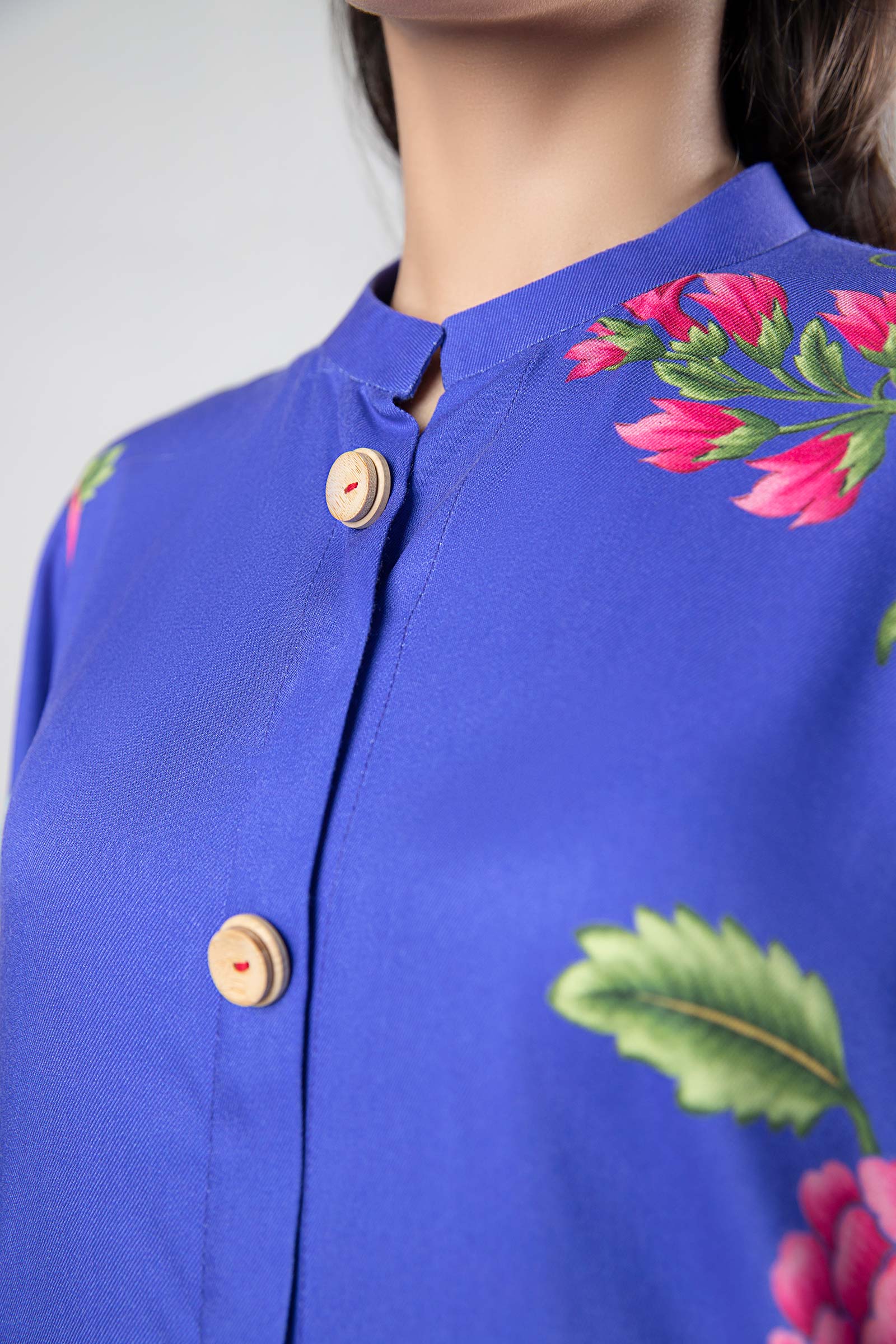 2 Pc Printed Cambric Suit - Image 3