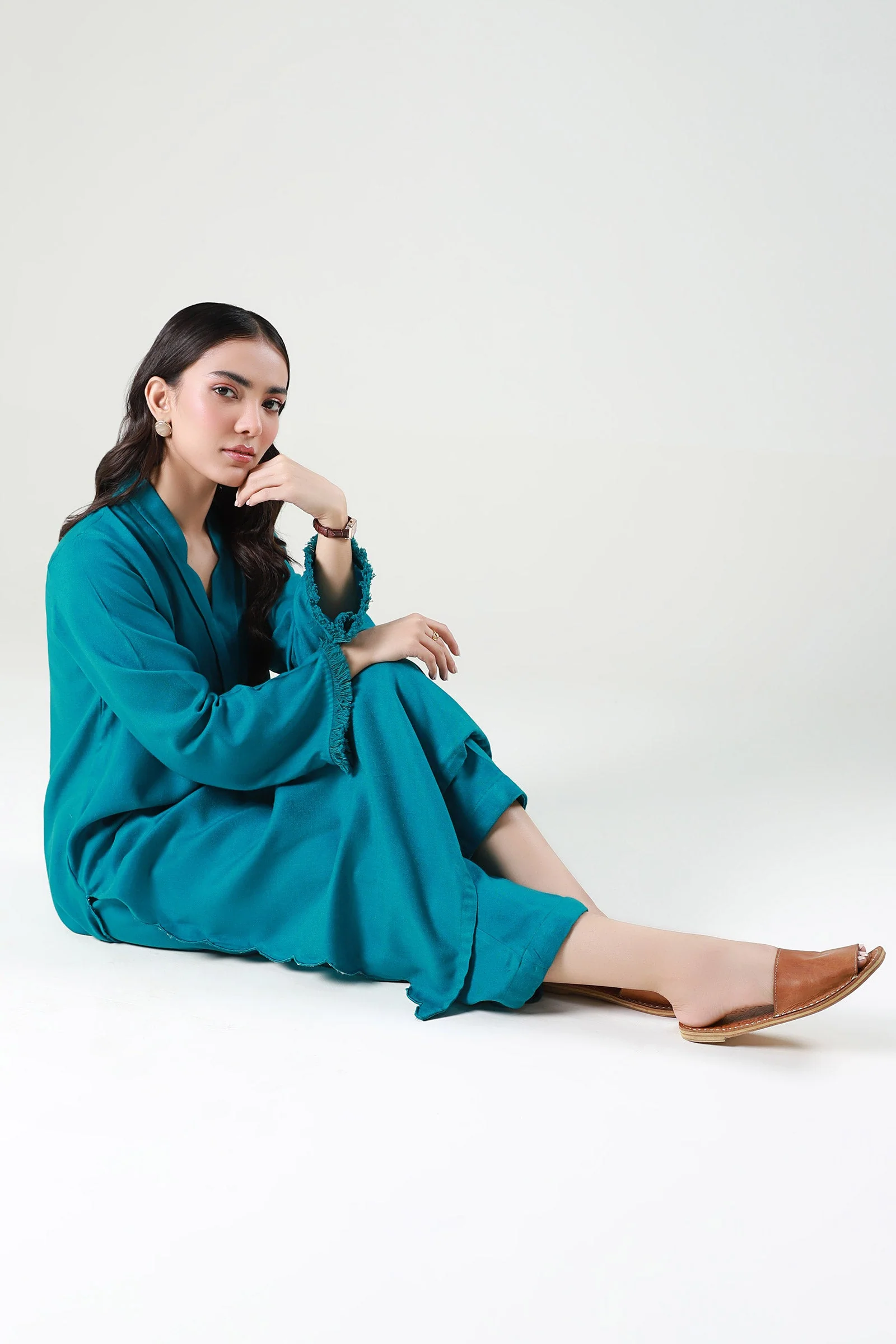 2 Pc Dyed Wool Suit - Image 3