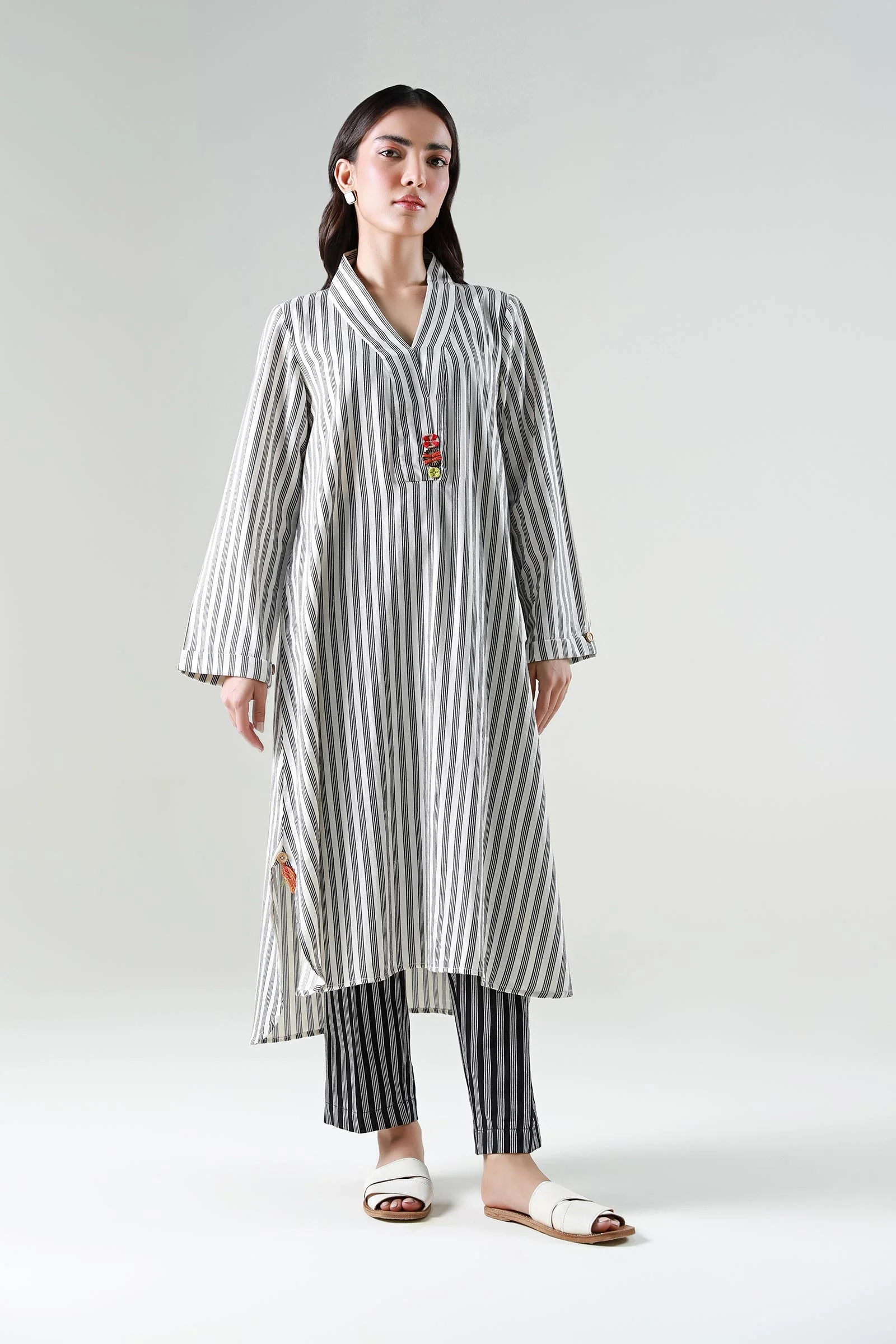 2 Pc Yarn Dyed Suit