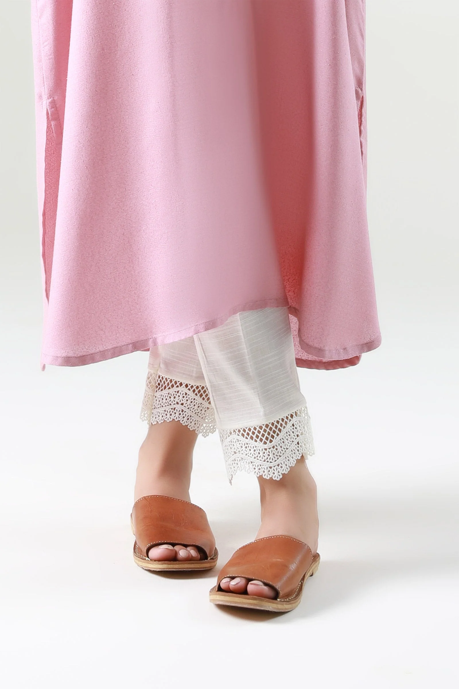 Dyed Khaddar Trouser - Image 2