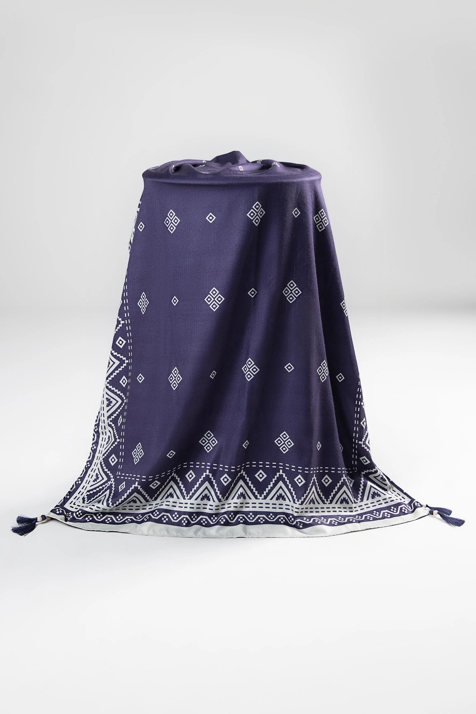 Printed Twill Shawl - Image 2