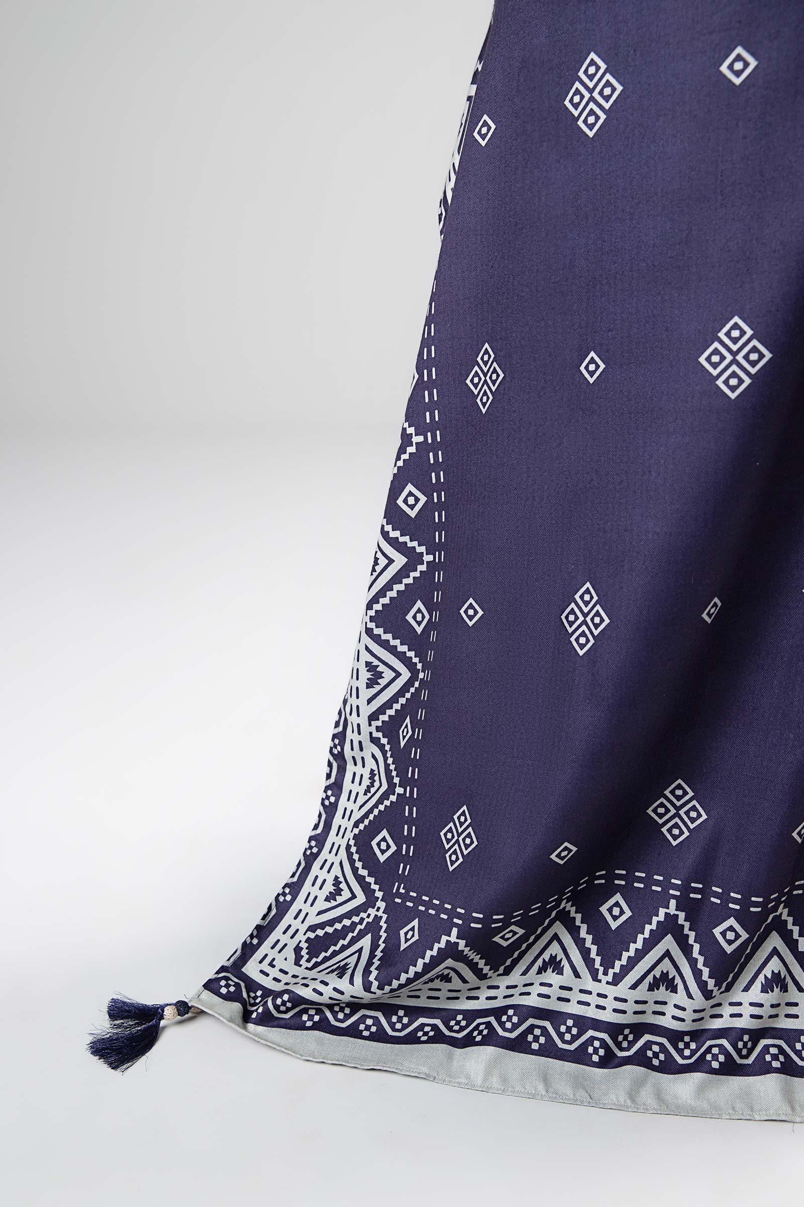 Printed Twill Shawl - Image 3