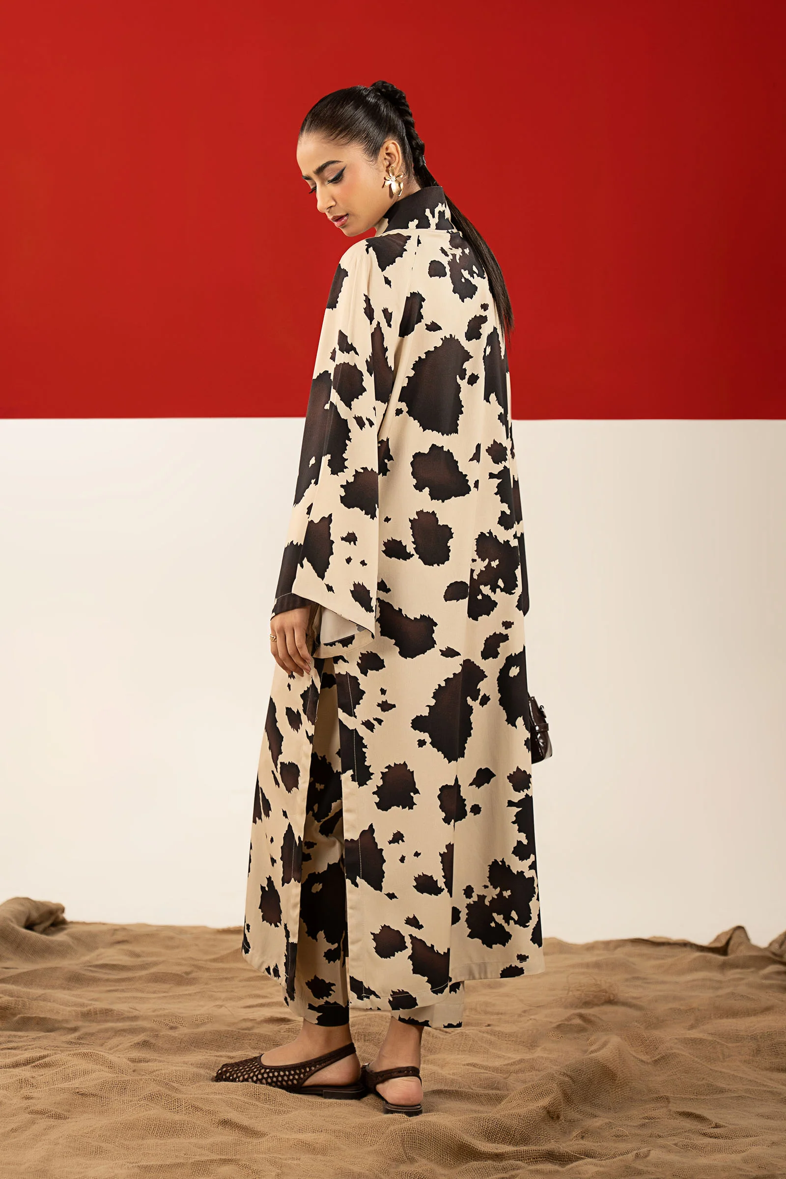 2 Pc Printed Twill Suit - Image 5