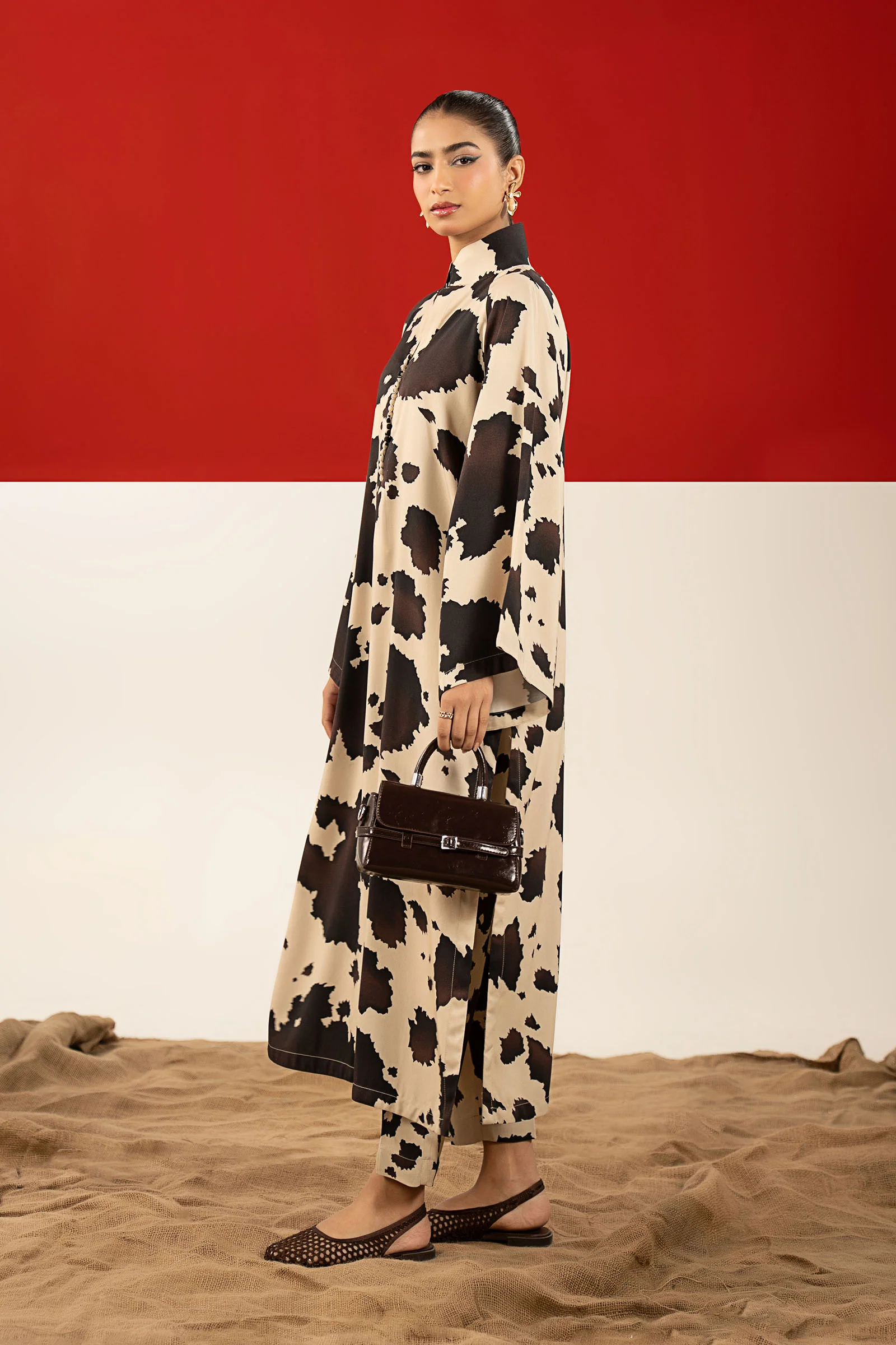 2 Pc Printed Twill Suit - Image 7