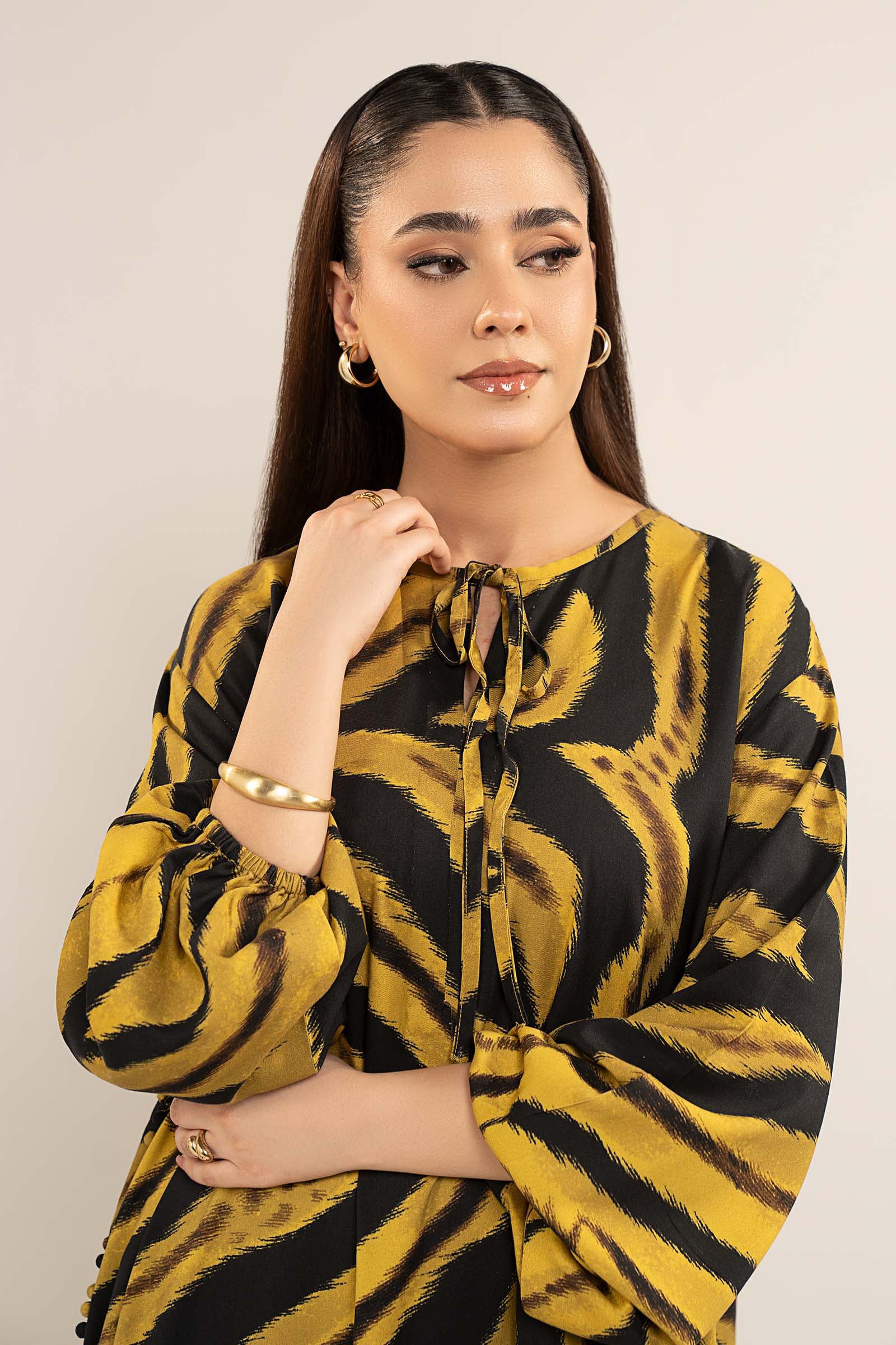 Printed Loose-Fit Shirt - Image 2