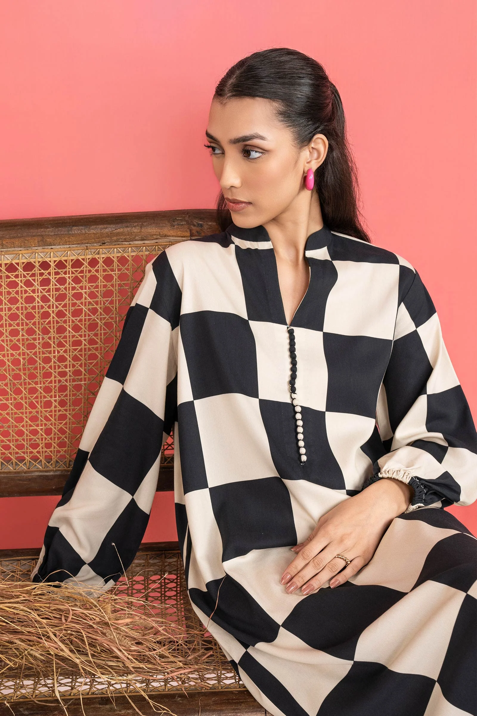 2 Pc Printed Twill Suit - Image 3