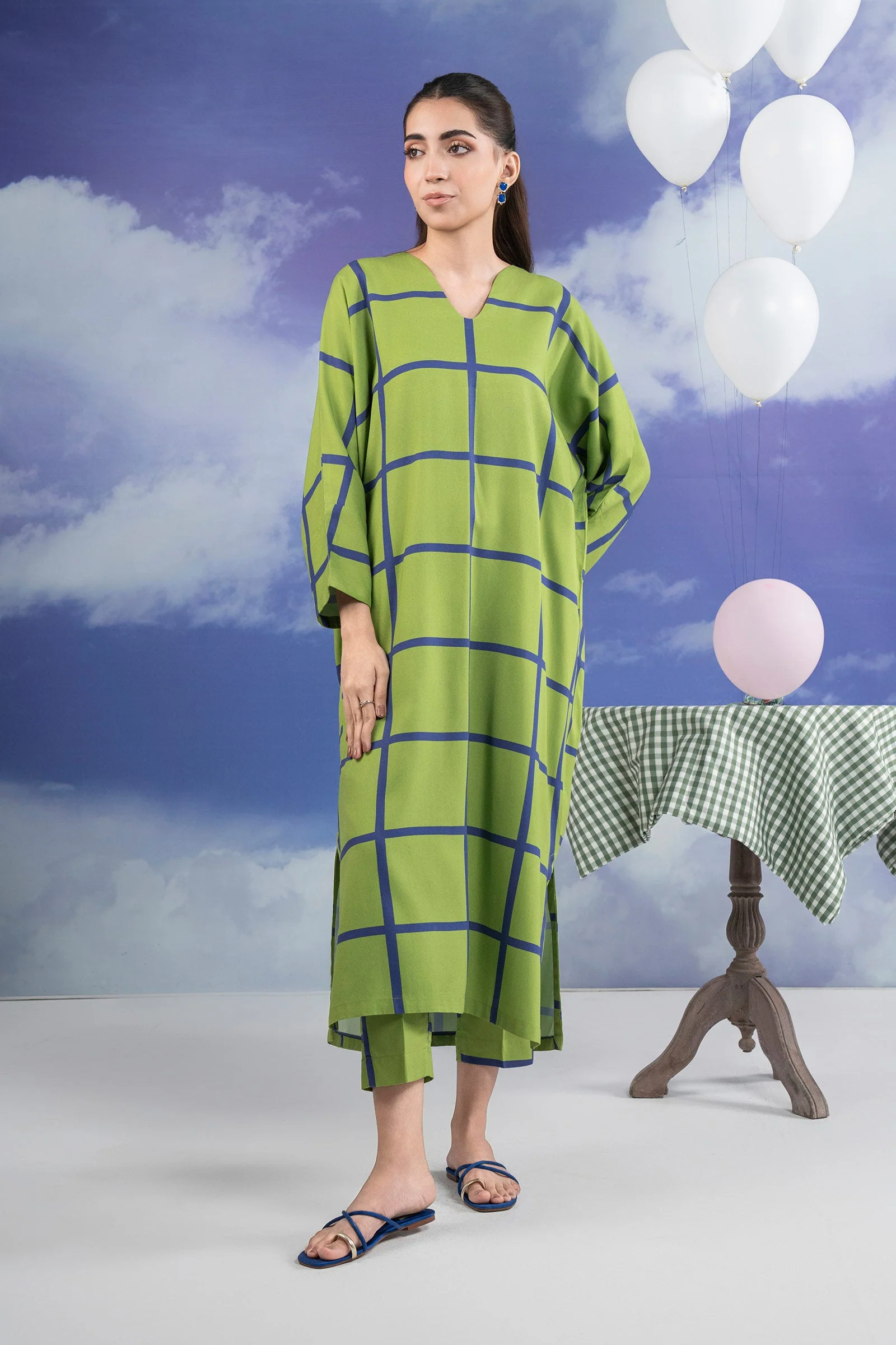 2 Pc Printed Twill Suit - Image 4