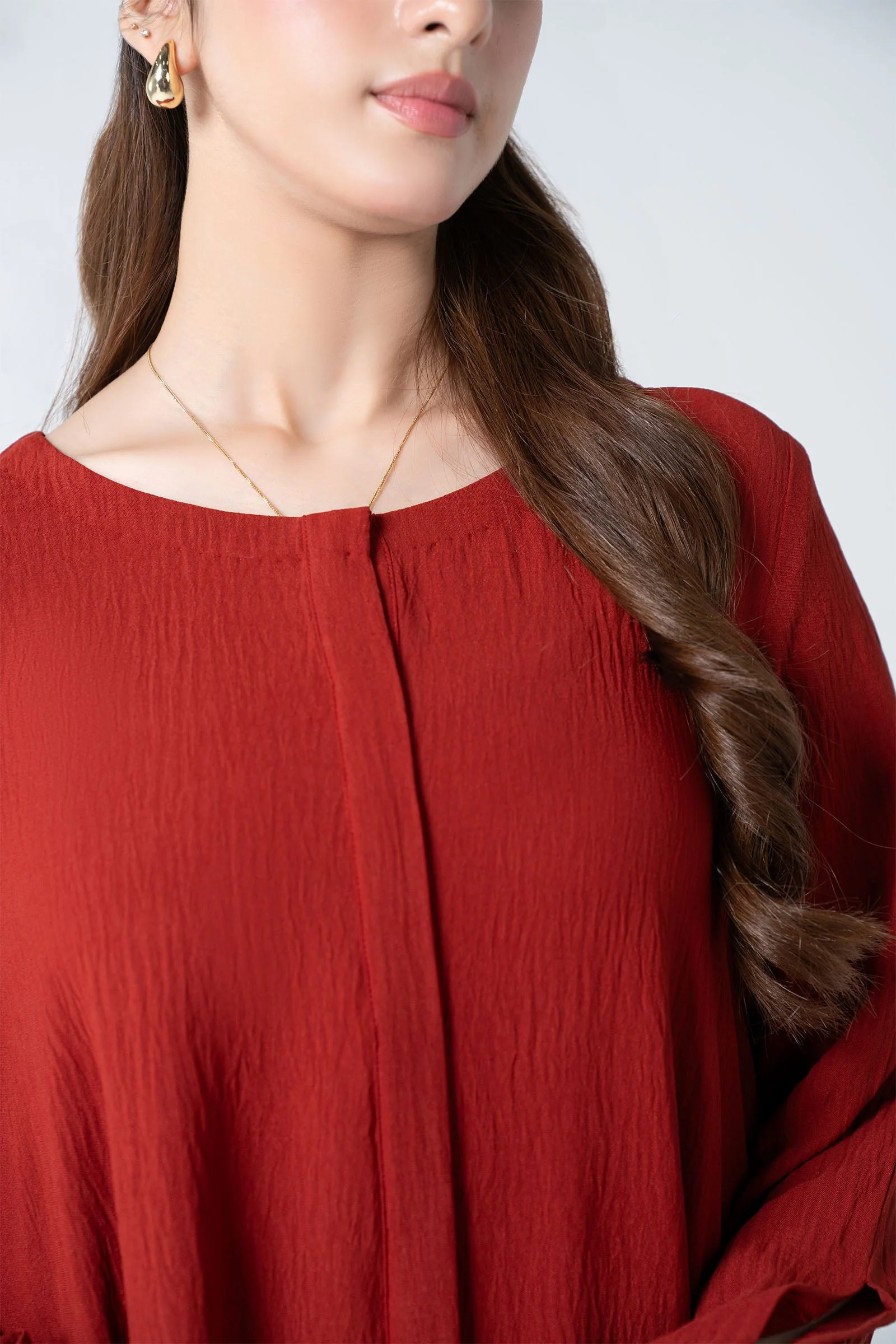 2 Pc Dyed Georgette Suit - Image 4