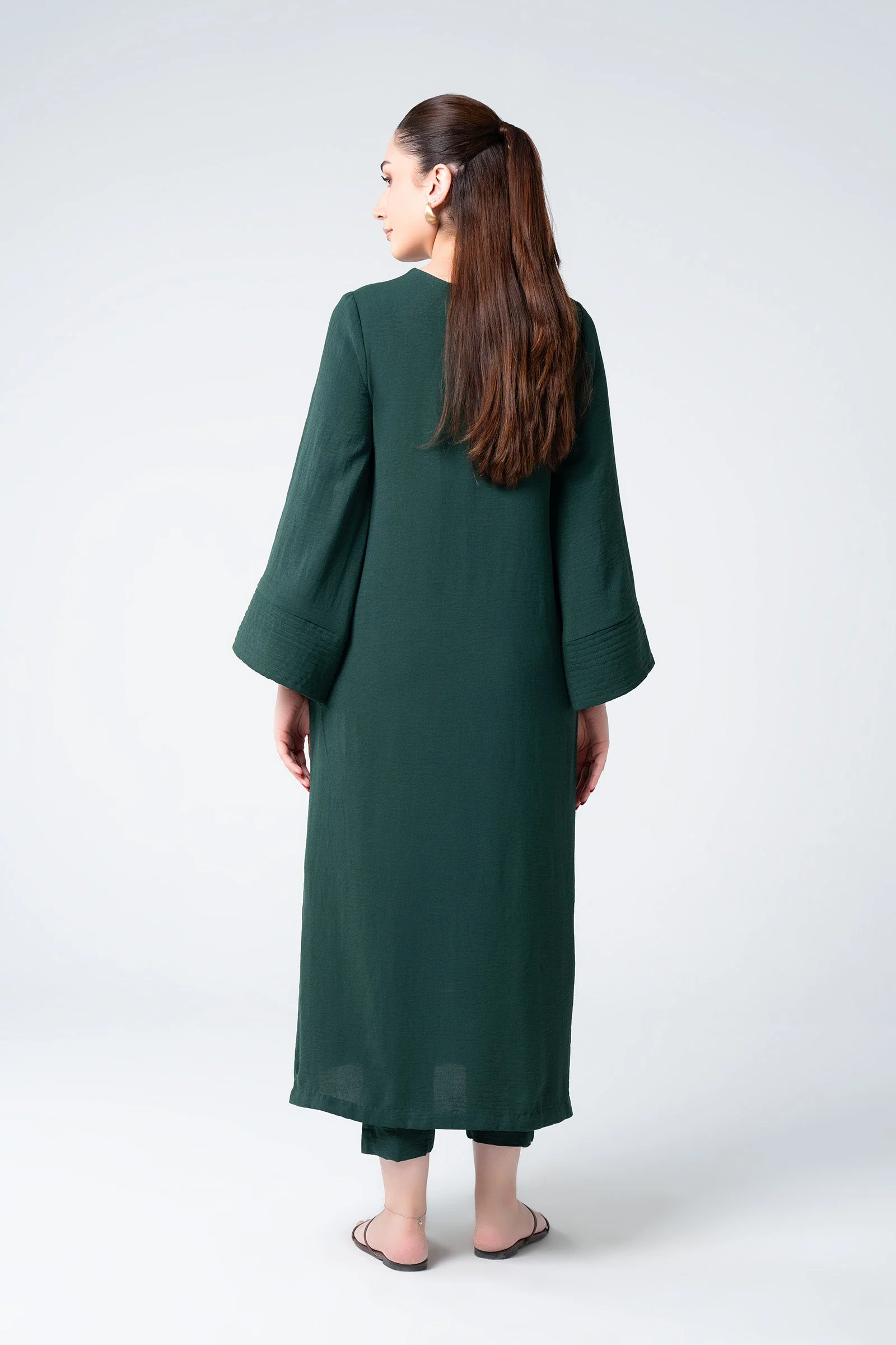 2 Pc Dyed Georgette Suit - Image 6