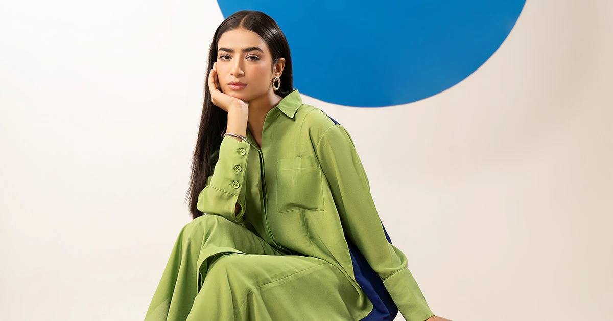 2 Pc Dyed Georgette Suit - Image 8