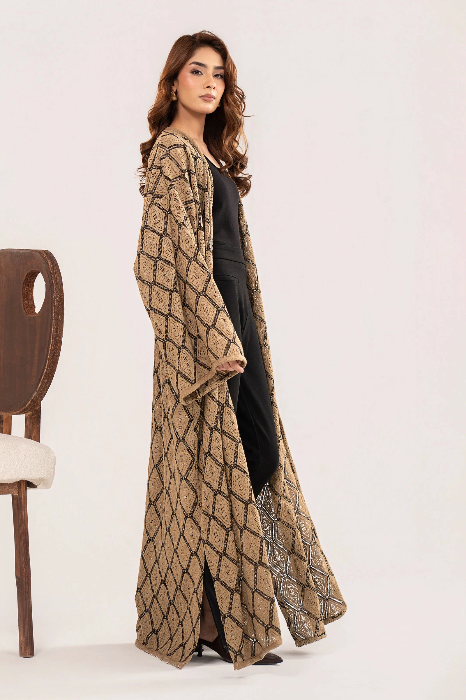 Dyed Crochet Shrug - Image 11