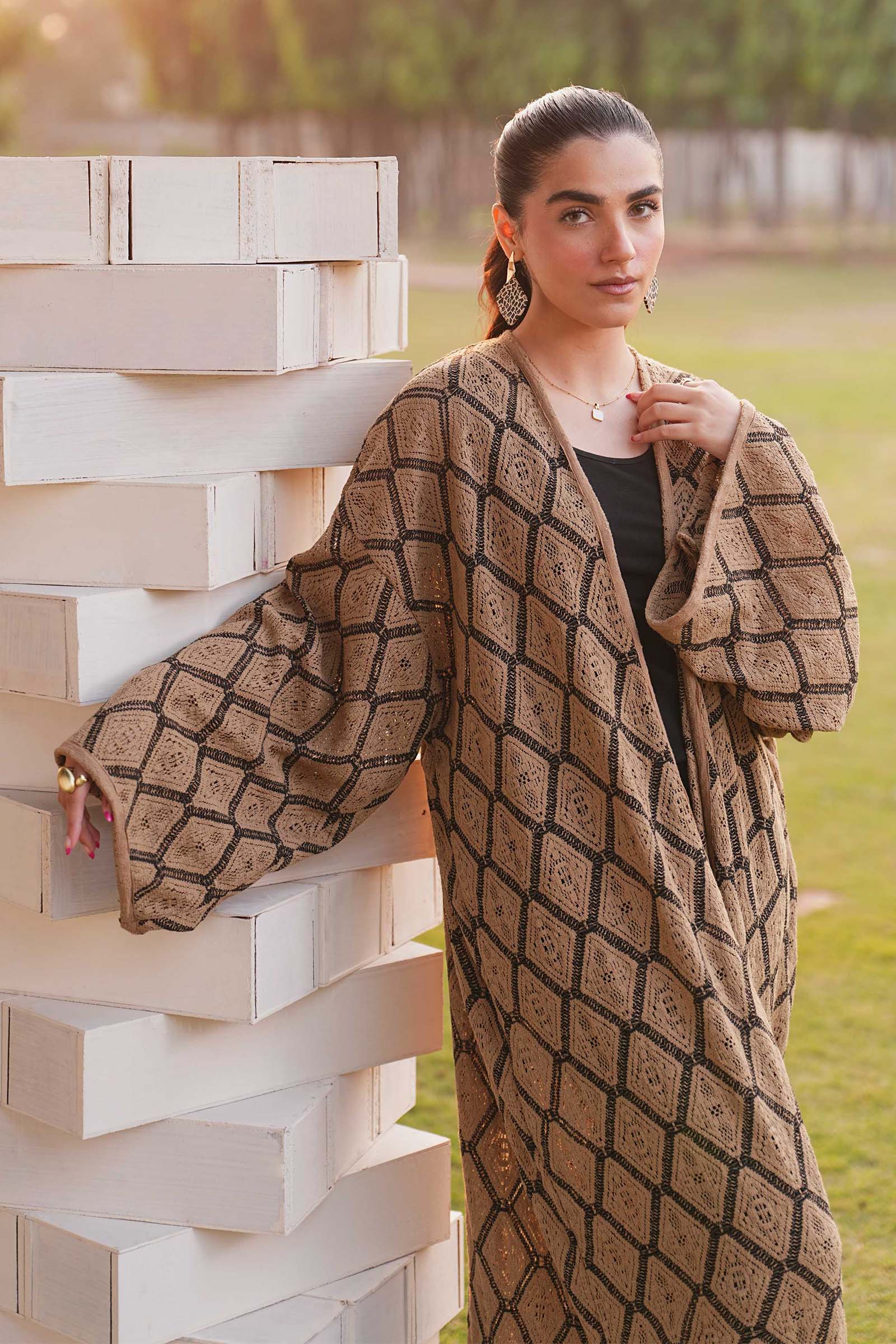 Dyed Crochet Shrug - Image 2